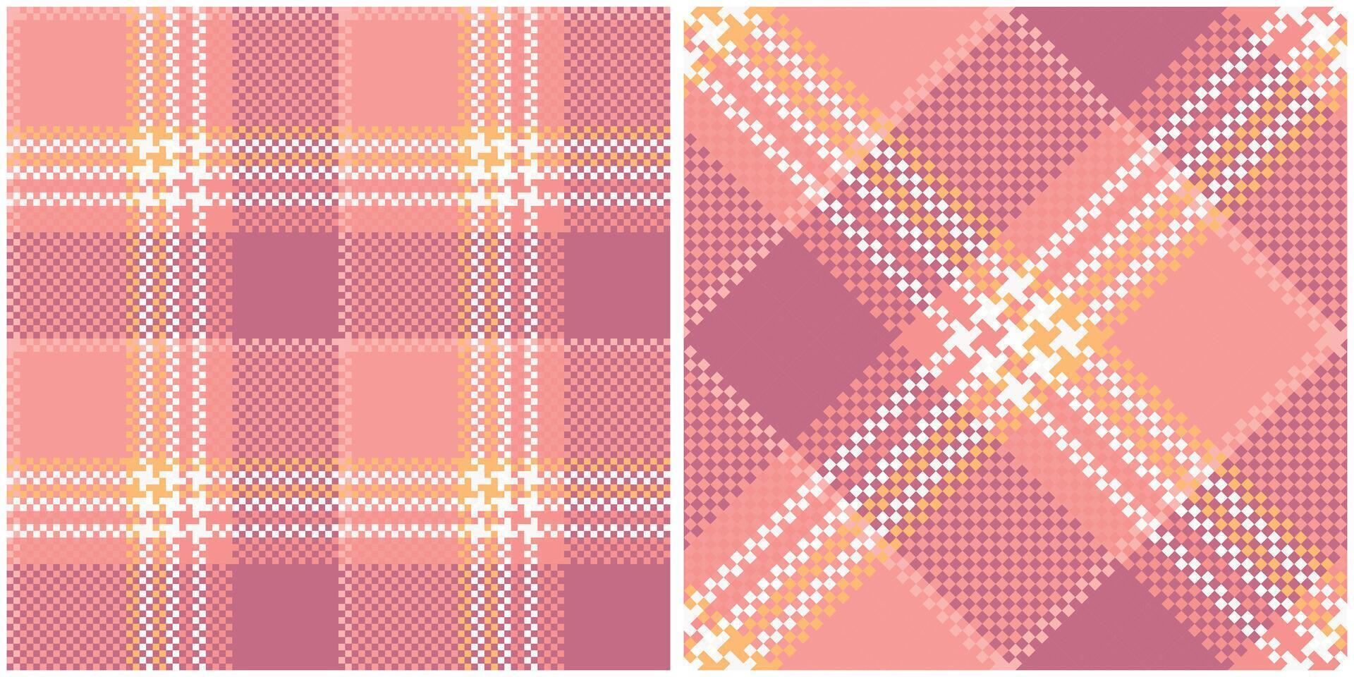 Plaids Pattern Seamless. Classic Scottish Tartan Design. Seamless Tartan Illustration Set for Scarf, Blanket, Other Modern Spring Summer Autumn Winter Holiday Fabric Print. vector