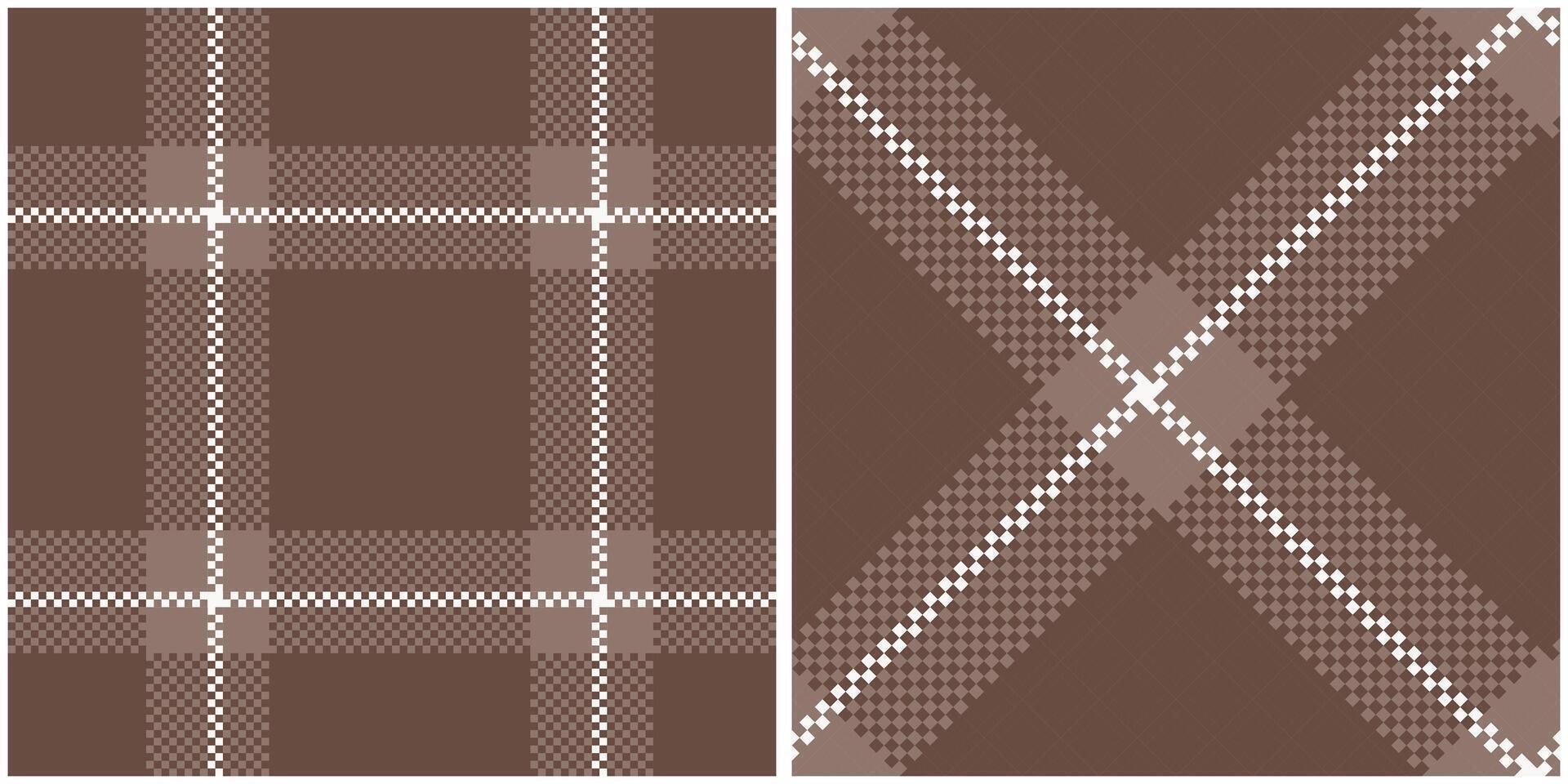 Plaid Pattern Seamless. Checkerboard Pattern Template for Design Ornament. Seamless Fabric Texture. vector