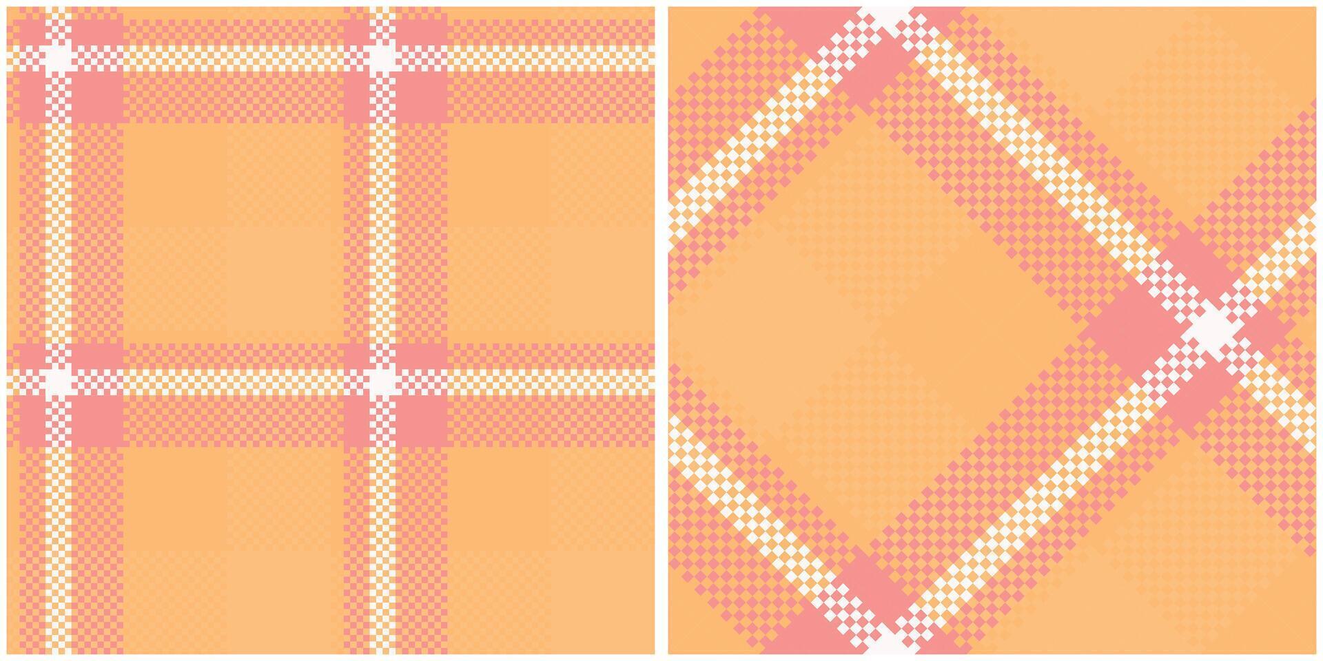 Plaid Pattern Seamless. Checker Pattern Template for Design Ornament. Seamless Fabric Texture. vector