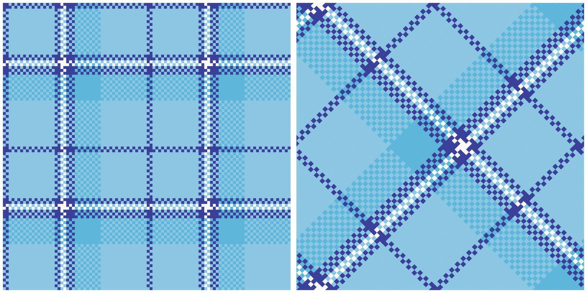 Plaid Pattern Seamless. Scottish Plaid, Traditional Scottish Woven Fabric. Lumberjack Shirt Flannel Textile. Pattern Tile Swatch Included. vector