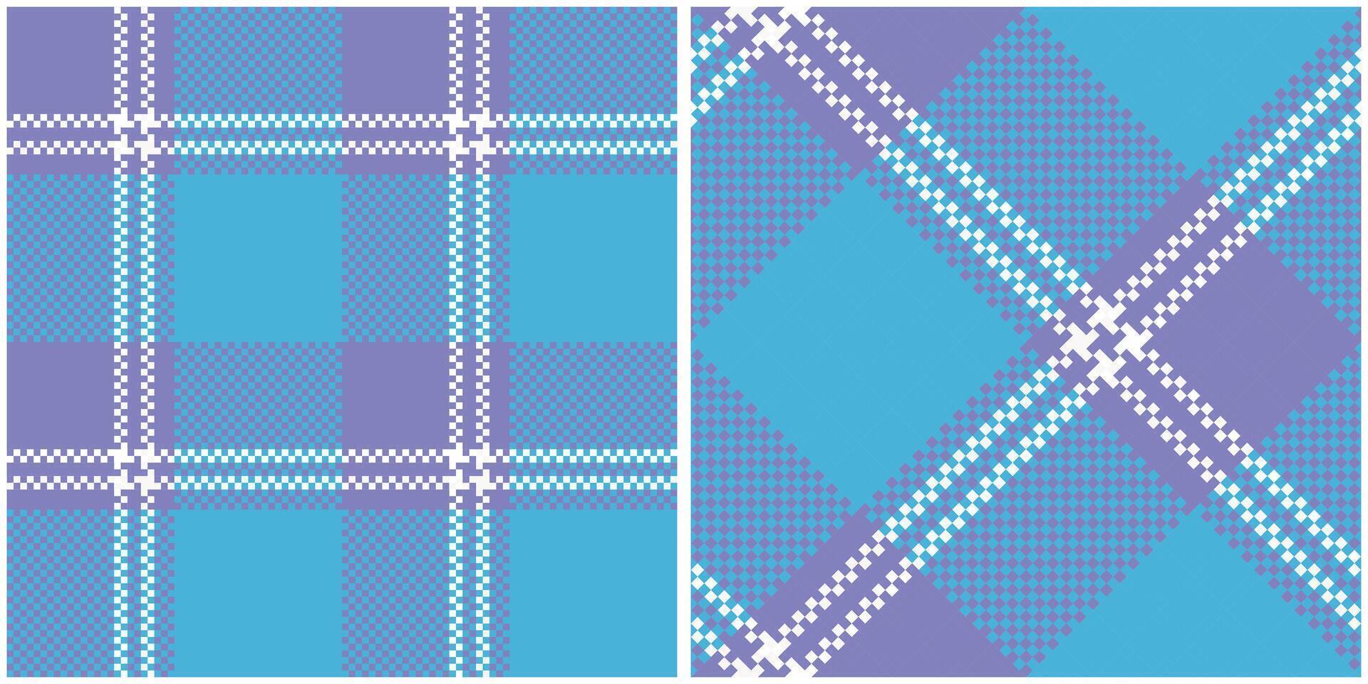 Plaid Pattern Seamless. Scottish Plaid, Template for Design Ornament. Seamless Fabric Texture. vector