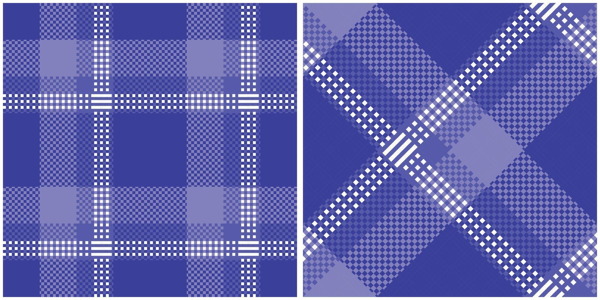 Plaid Pattern Seamless. Scottish Plaid, Seamless Tartan Illustration Set for Scarf, Blanket, Other Modern Spring Summer Autumn Winter Holiday Fabric Print. vector