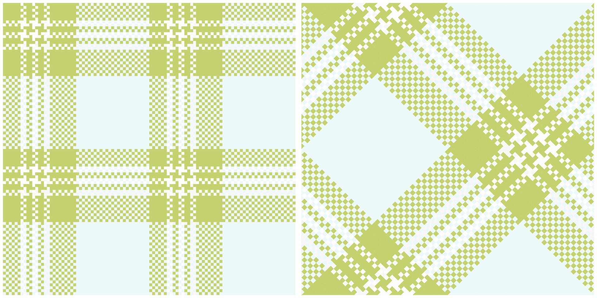 Plaid Patterns Seamless. Checker Pattern Template for Design Ornament. Seamless Fabric Texture. vector
