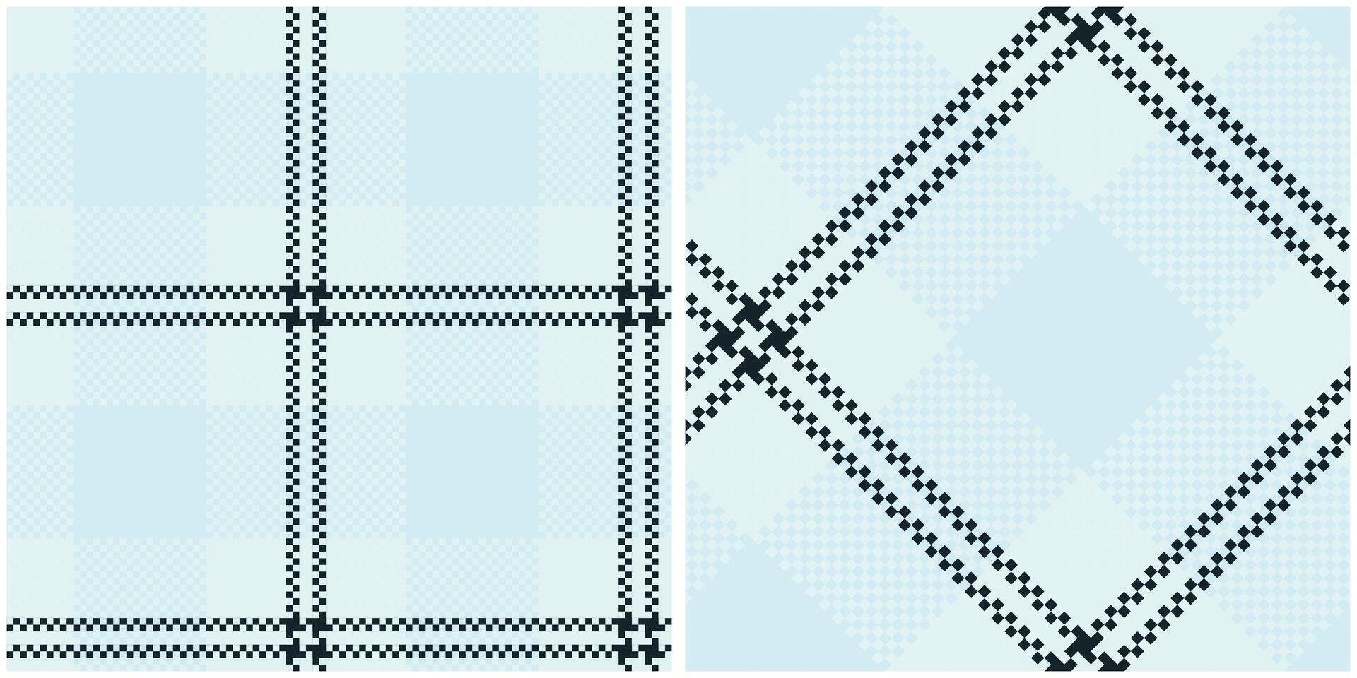Tartan Pattern Seamless. Sweet Plaid Patterns Seamless Tartan Illustration Set for Scarf, Blanket, Other Modern Spring Summer Autumn Winter Holiday Fabric Print. vector