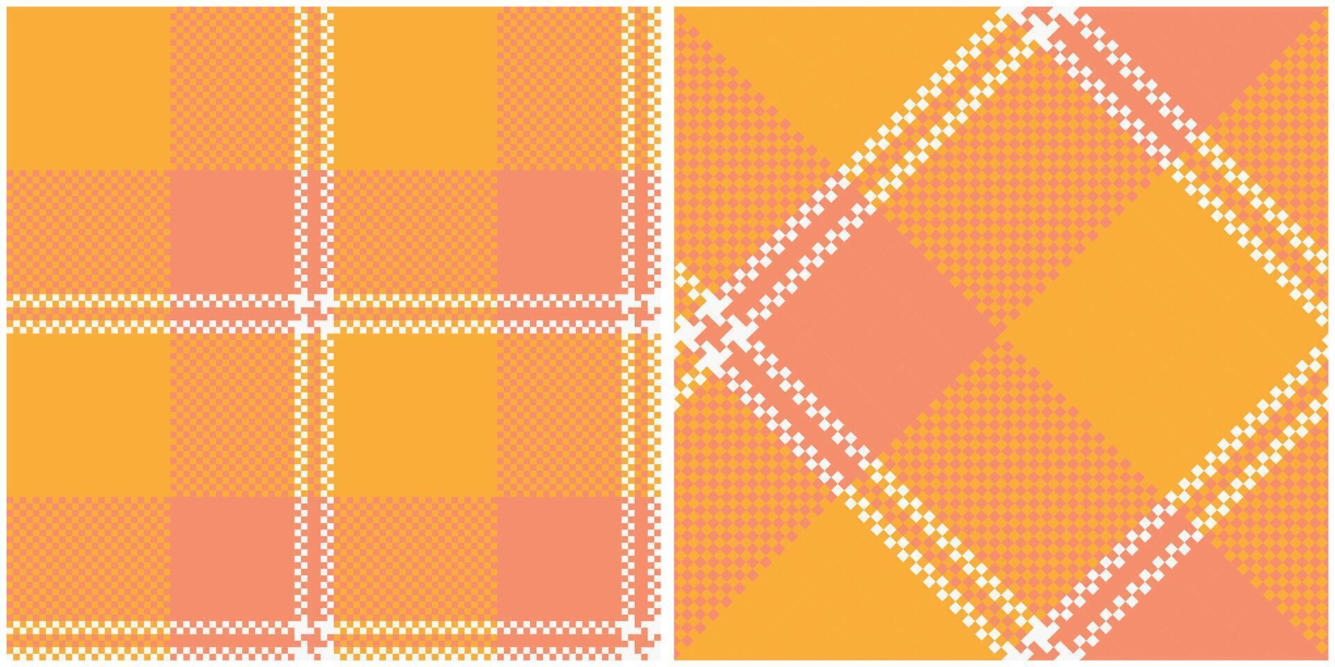 Tartan Pattern Seamless. Sweet Checker Pattern Template for Design Ornament. Seamless Fabric Texture. vector