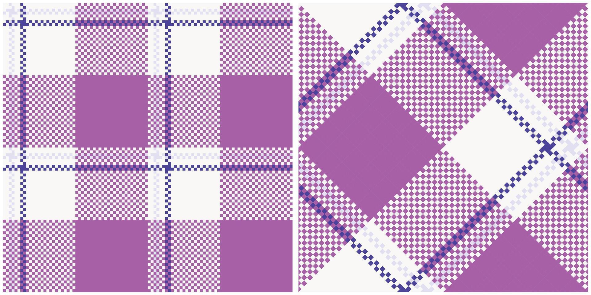 Plaid Patterns Seamless. Traditional Scottish Checkered Background. Traditional Scottish Woven Fabric. Lumberjack Shirt Flannel Textile. Pattern Tile Swatch Included. vector