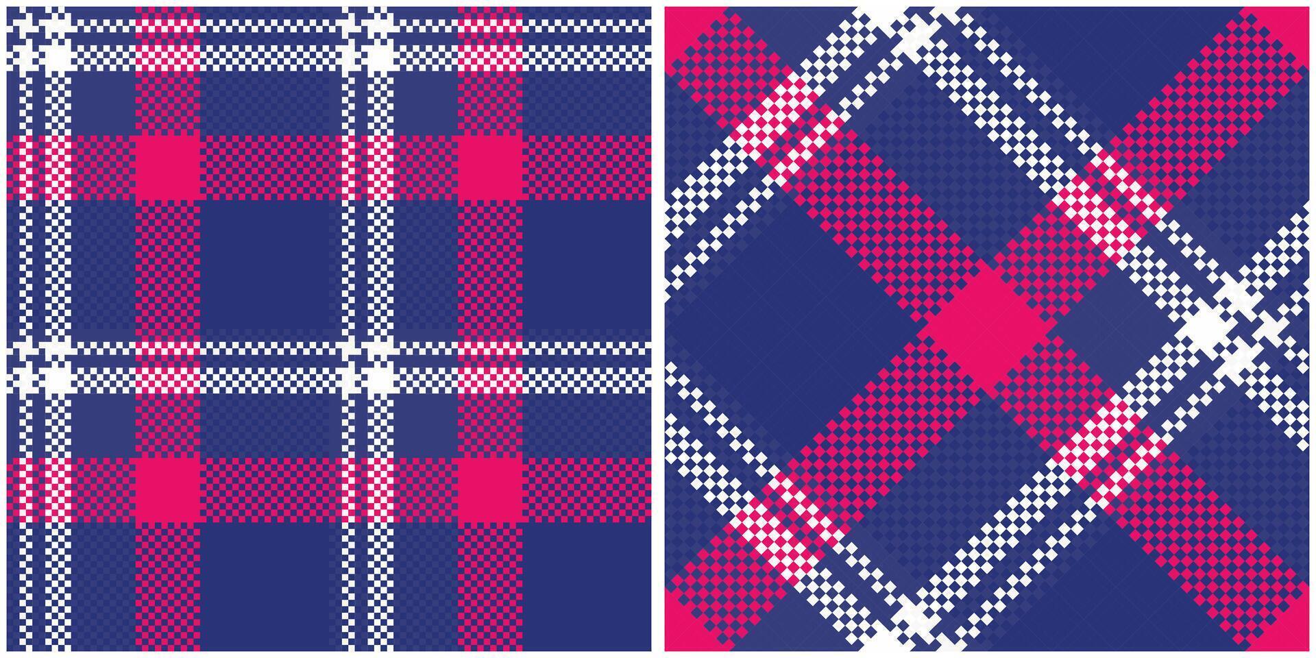 Scottish Tartan Pattern. Plaid Pattern Seamless Template for Design Ornament. Seamless Fabric Texture. vector