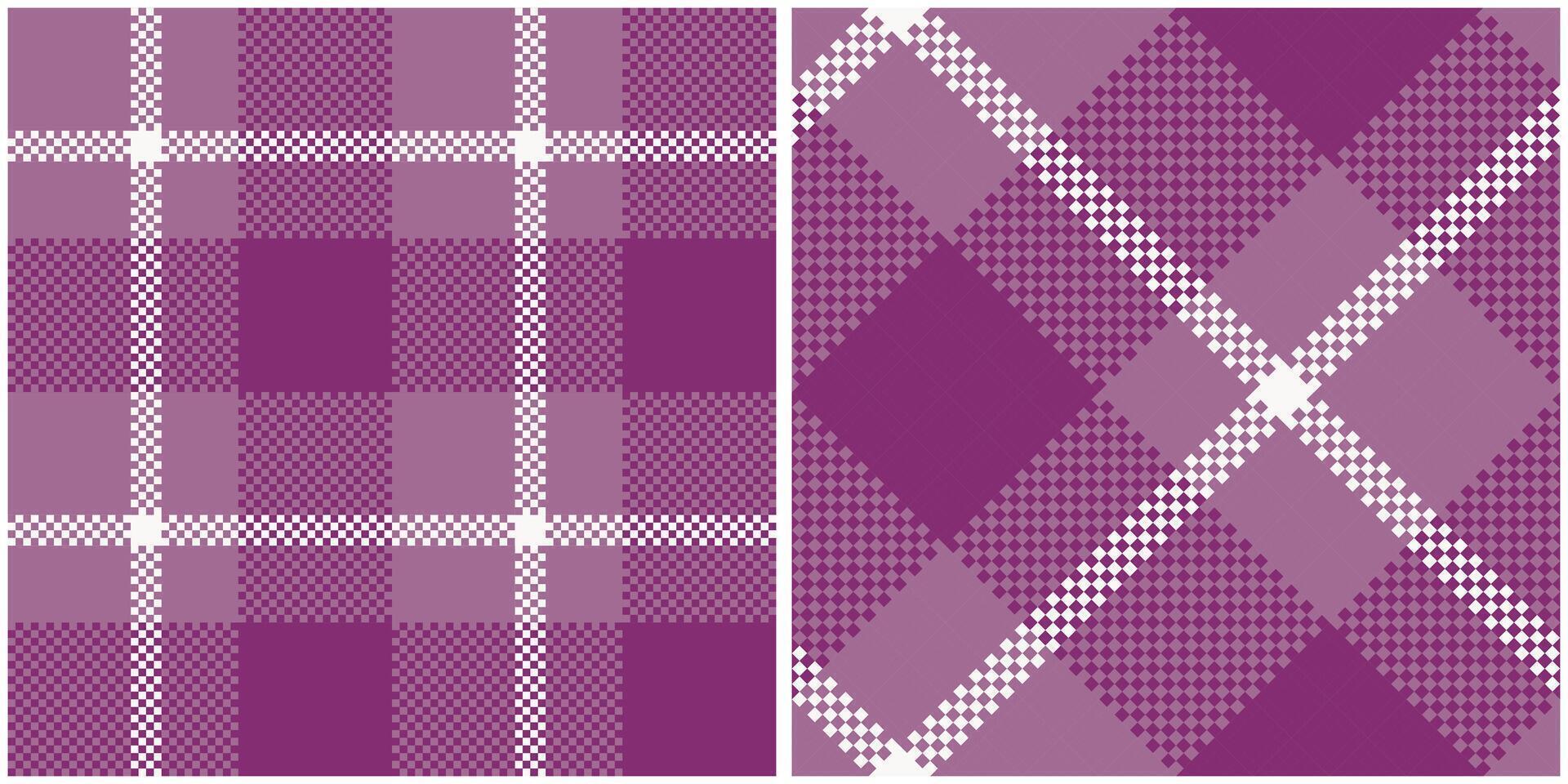 Scottish Tartan Pattern. Checker Pattern Seamless Tartan Illustration Set for Scarf, Blanket, Other Modern Spring Summer Autumn Winter Holiday Fabric Print. vector