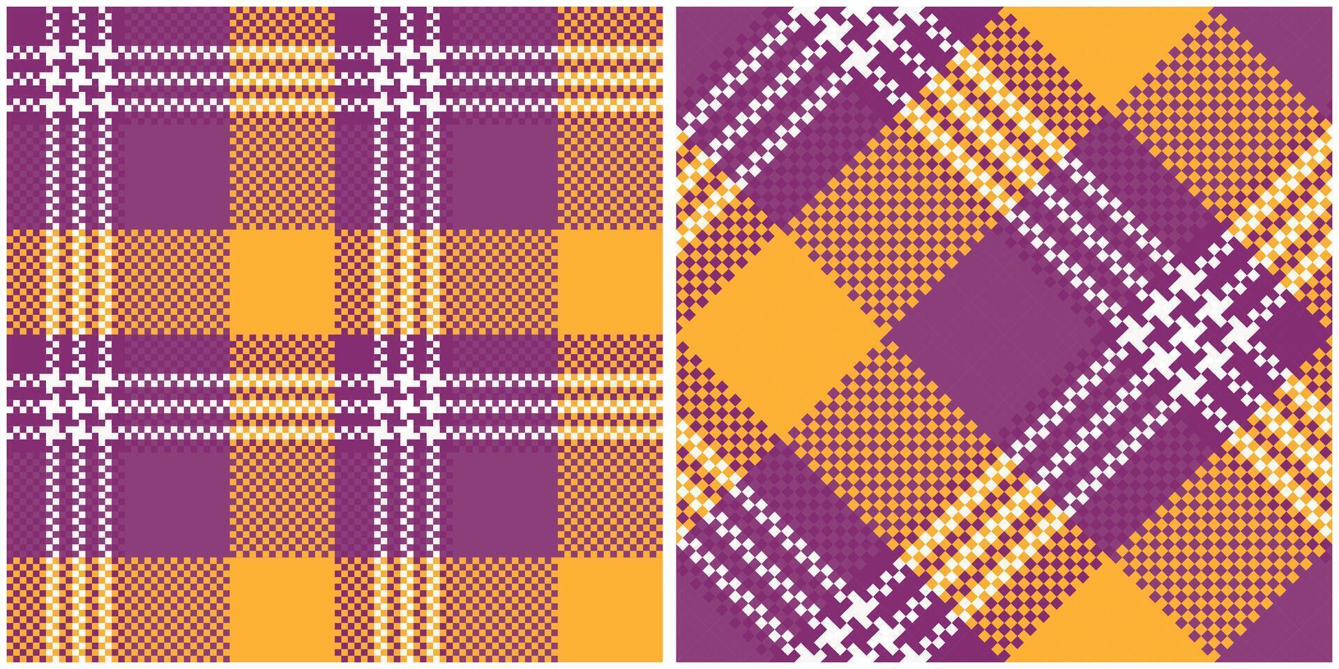 Scottish Tartan Pattern. Checkerboard Pattern for Scarf, Dress, Skirt, Other Modern Spring Autumn Winter Fashion Textile Design. vector