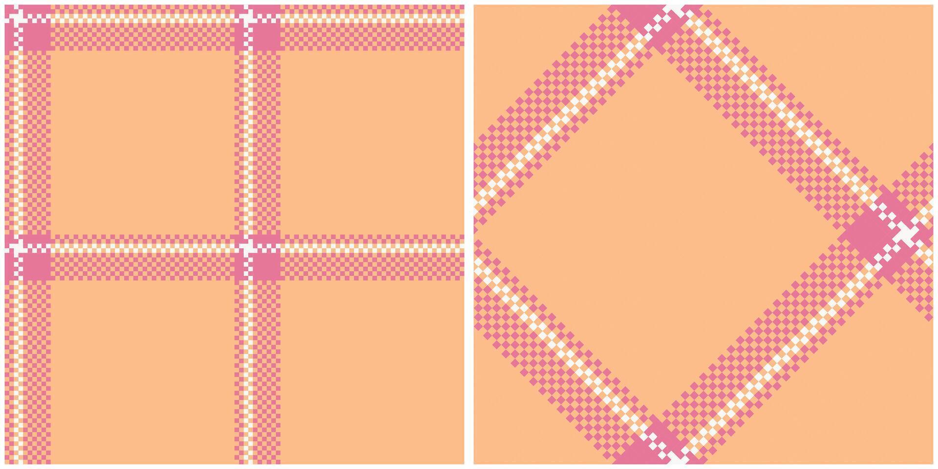 Scottish Tartan Seamless Pattern. Plaid Pattern Seamless Traditional Scottish Woven Fabric. Lumberjack Shirt Flannel Textile. Pattern Tile Swatch Included. vector