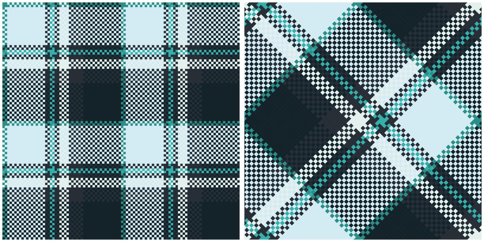 Tartan Pattern Seamless. Pastel Classic Plaid Tartan Seamless Tartan Illustration Set for Scarf, Blanket, Other Modern Spring Summer Autumn Winter Holiday Fabric Print. vector