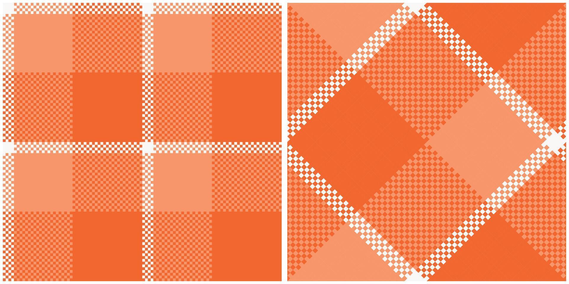 Scottish Tartan Seamless Pattern. Scottish Plaid, Seamless Tartan Illustration Set for Scarf, Blanket, Other Modern Spring Summer Autumn Winter Holiday Fabric Print. vector