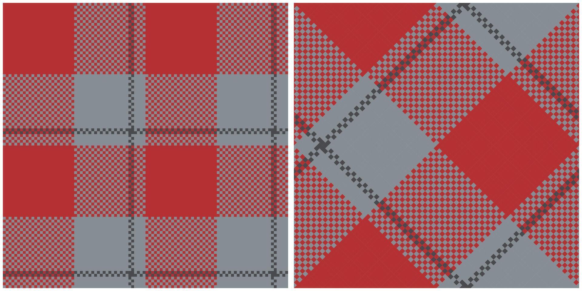 Tartan Pattern Seamless. Pastel Scottish Plaid, Seamless Tartan Illustration Set for Scarf, Blanket, Other Modern Spring Summer Autumn Winter Holiday Fabric Print. vector