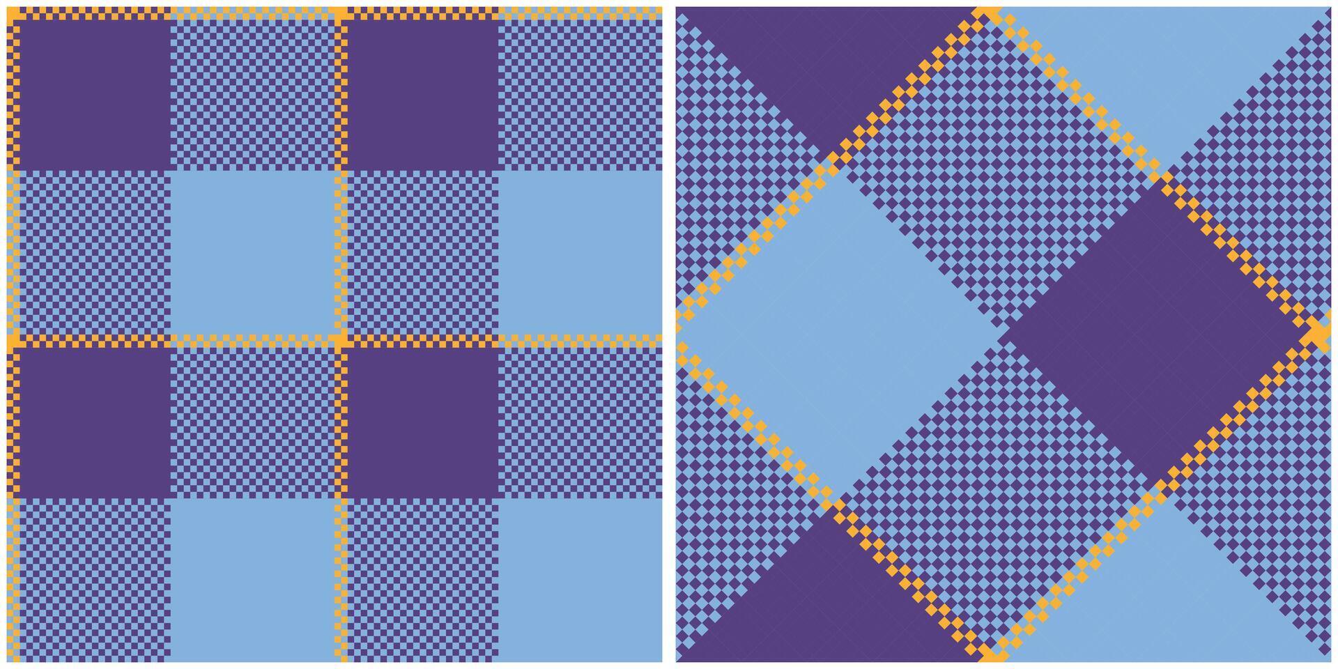 Tartan Plaid Seamless Pattern. Tartan Seamless Pattern. Template for Design Ornament. Seamless Fabric Texture. vector