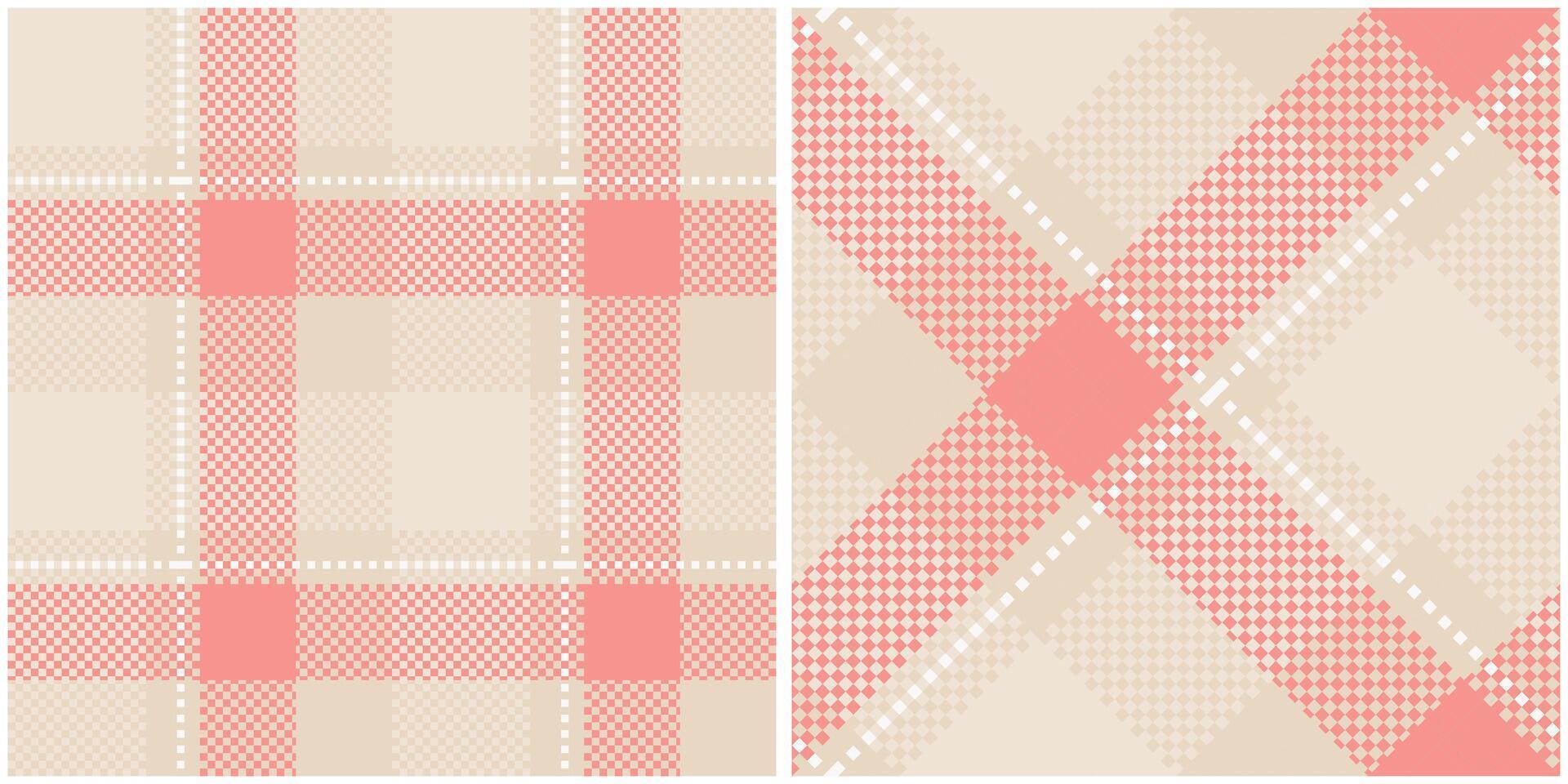 Tartan Plaid Seamless Pattern. Abstract Check Plaid Pattern. Template for Design Ornament. Seamless Fabric Texture. vector