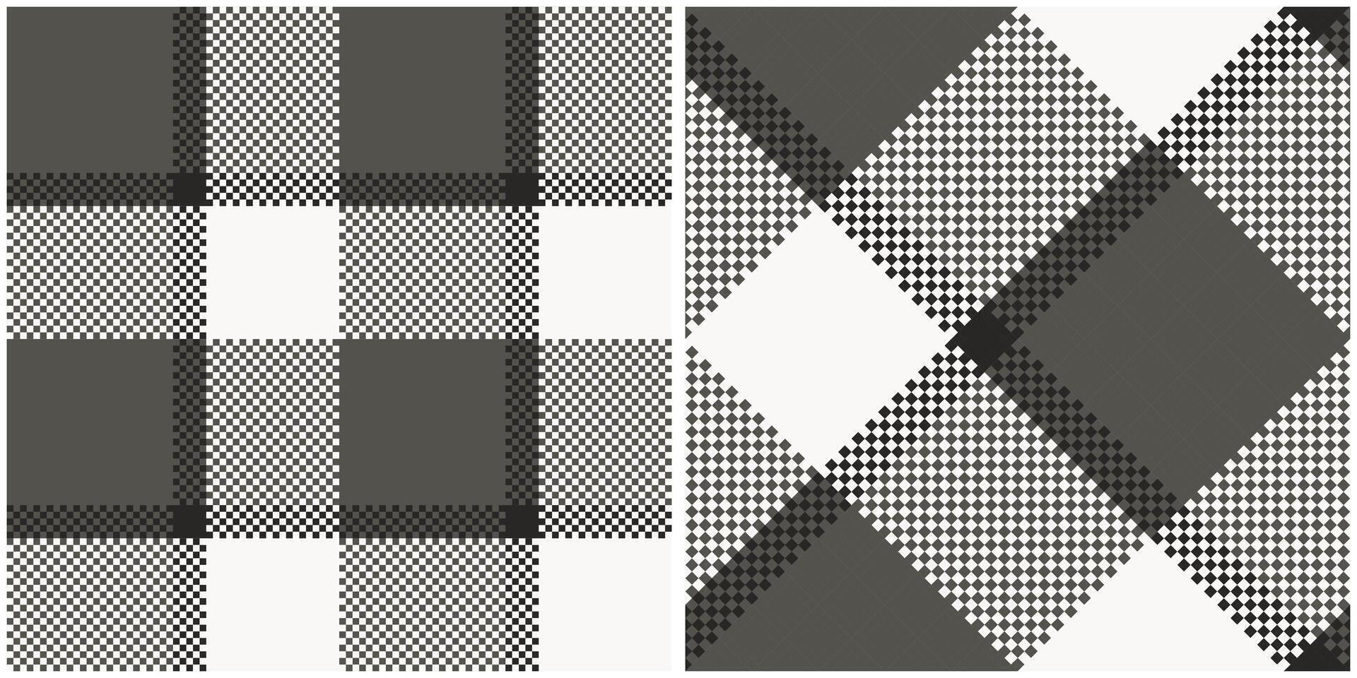 Classic Scottish Tartan Design. Checkerboard Pattern. Traditional Scottish Woven Fabric. Lumberjack Shirt Flannel Textile. Pattern Tile Swatch Included. vector