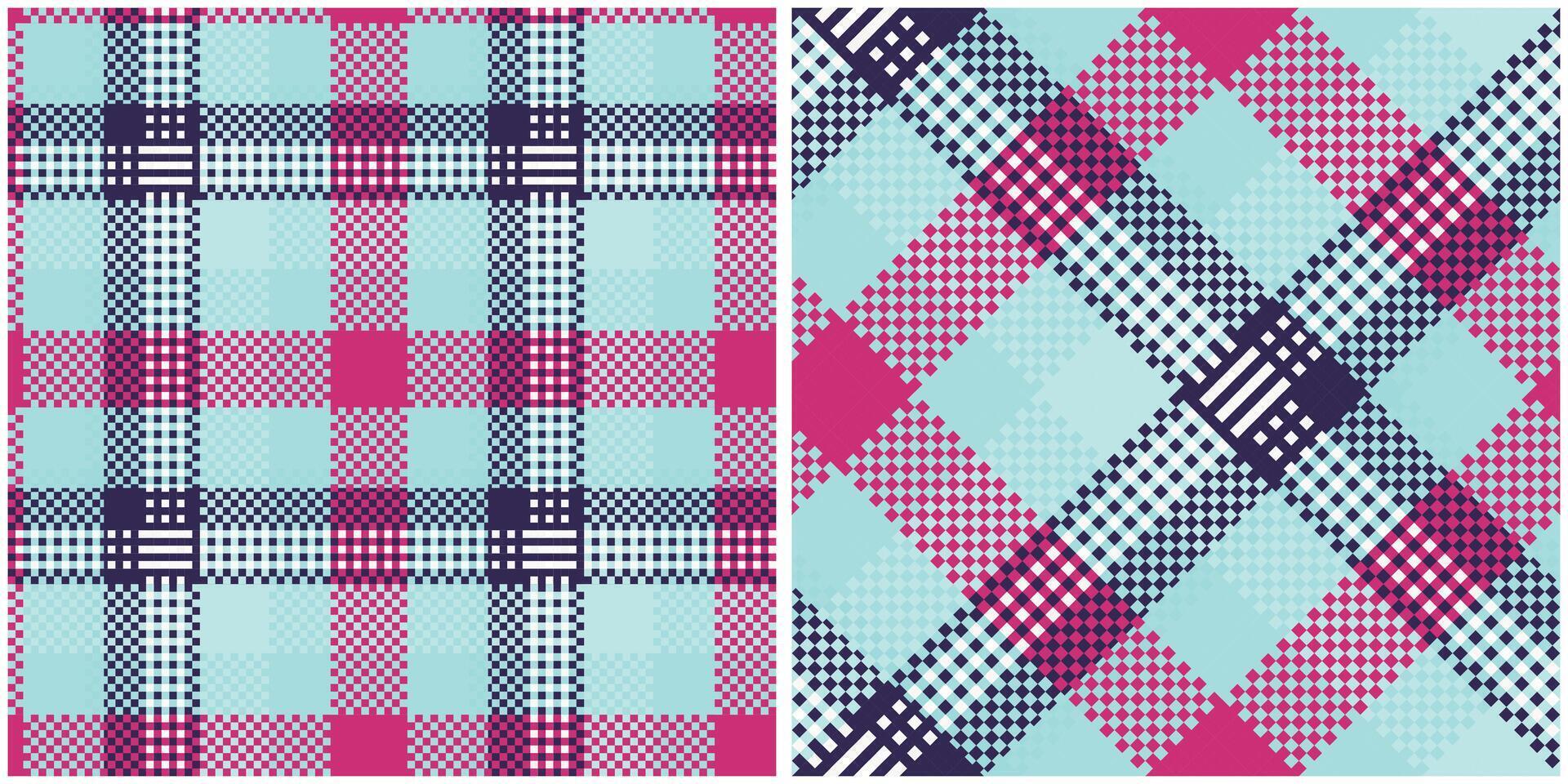 Classic Scottish Tartan Design. Gingham Patterns. Template for Design Ornament. Seamless Fabric Texture. vector