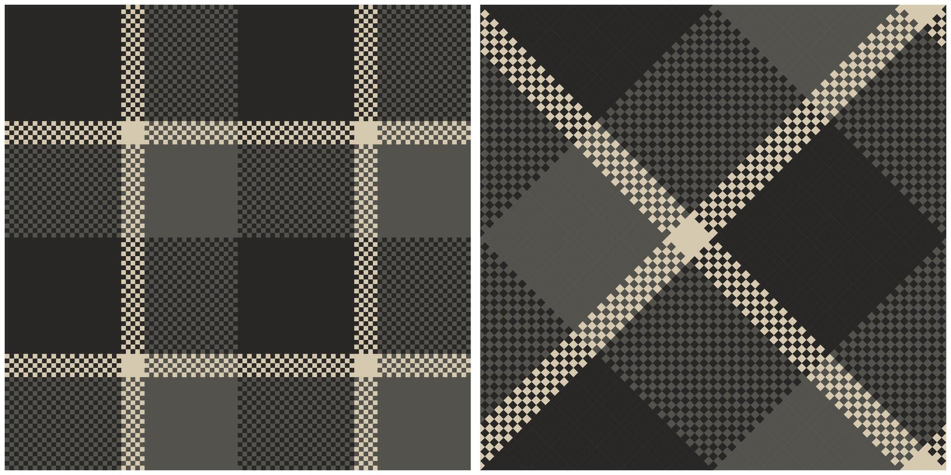 Classic Scottish Tartan Design. Checker Pattern. Traditional Scottish Woven Fabric. Lumberjack Shirt Flannel Textile. Pattern Tile Swatch Included. vector