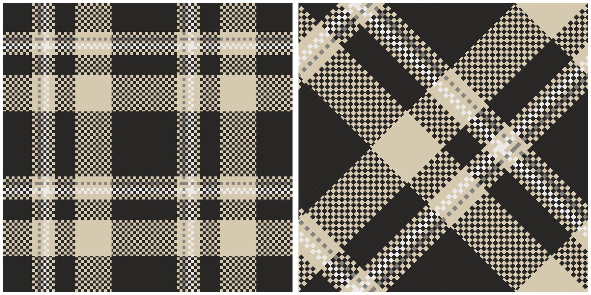 Classic Scottish Tartan Design. Checkerboard Pattern. Template for Design Ornament. Seamless Fabric Texture. vector