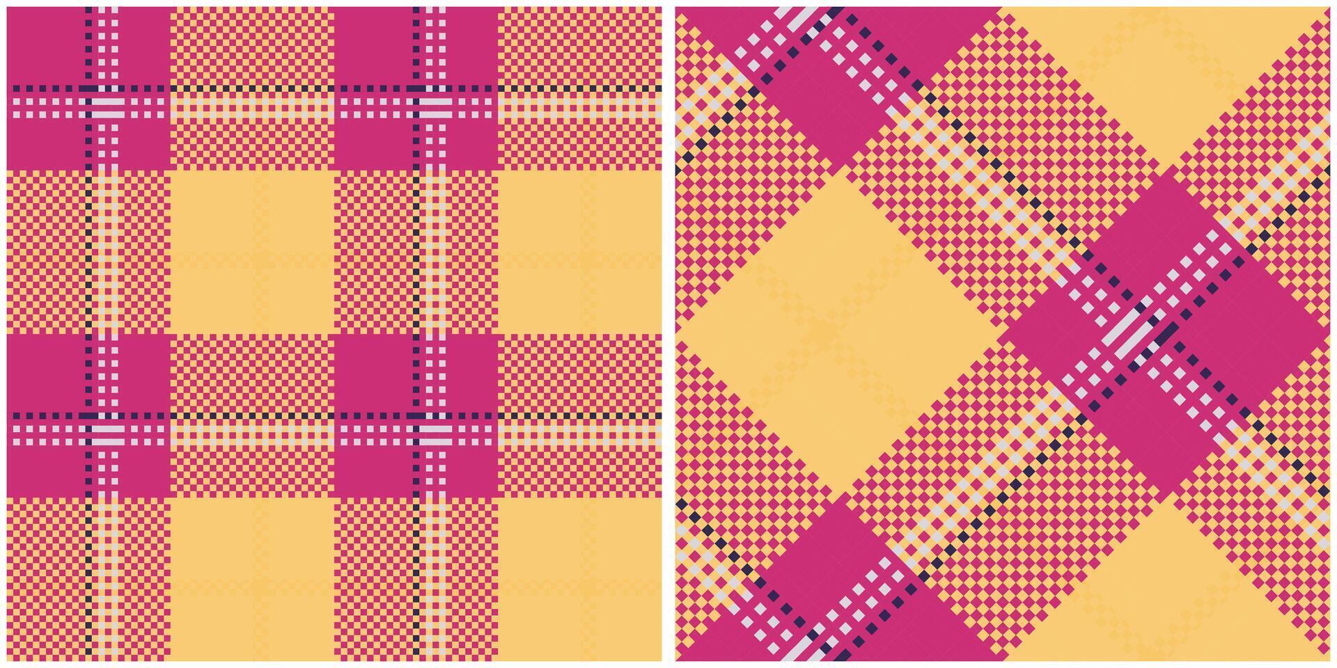 Classic Scottish Tartan Design. Scottish Plaid, Template for Design Ornament. Seamless Fabric Texture. vector