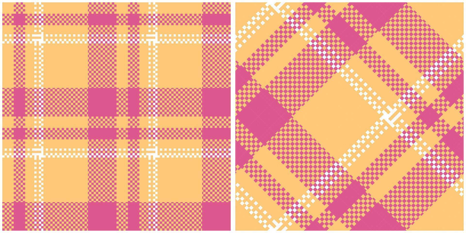Classic Scottish Tartan Design. Tartan Plaid Seamless Pattern. Template for Design Ornament. Seamless Fabric Texture. vector