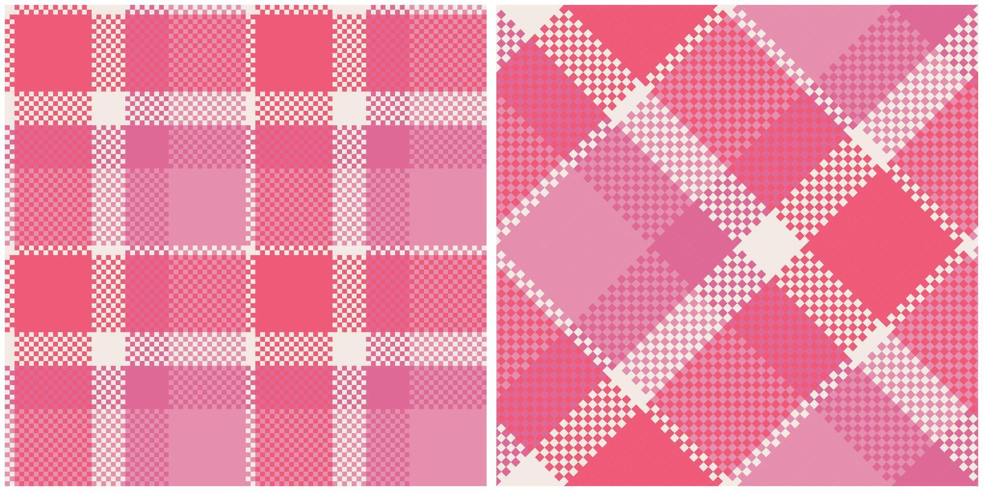 Classic Scottish Tartan Design. Abstract Check Plaid Pattern. Seamless Tartan Illustration Set for Scarf, Blanket, Other Modern Spring Summer Autumn Winter Holiday Fabric Print. vector