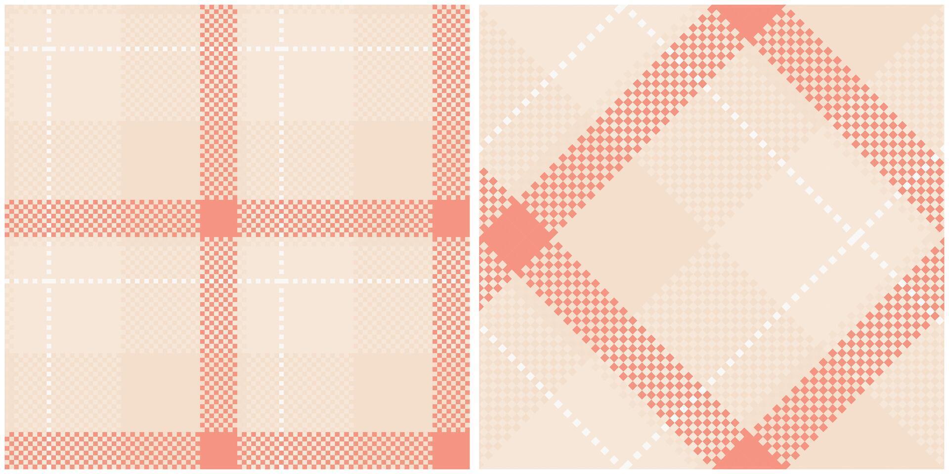 Tartan Plaid Pattern Seamless. Checker Pattern. Seamless Tartan Illustration Set for Scarf, Blanket, Other Modern Spring Summer Autumn Winter Holiday Fabric Print. vector