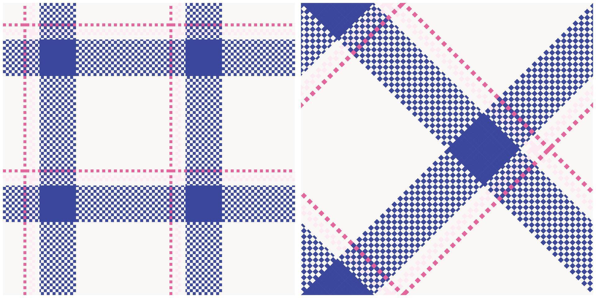 Scottish Tartan Plaid Seamless Pattern, Plaid Pattern Seamless. Seamless Tartan Illustration Set for Scarf, Blanket, Other Modern Spring Summer Autumn Winter Holiday Fabric Print. vector
