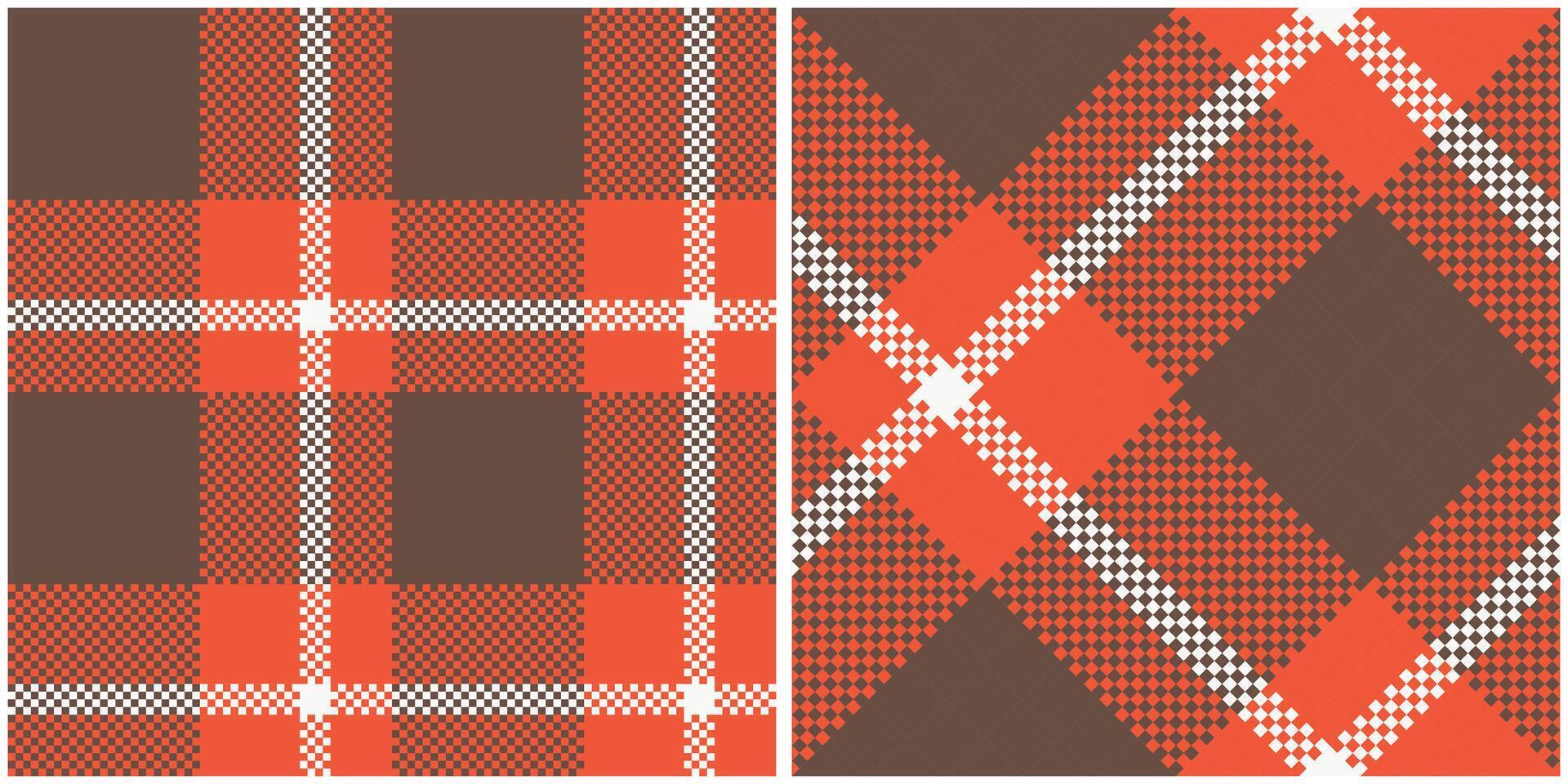 Tartan Pattern Seamless. Sweet Checkerboard Pattern Template for Design Ornament. Seamless Fabric Texture. vector