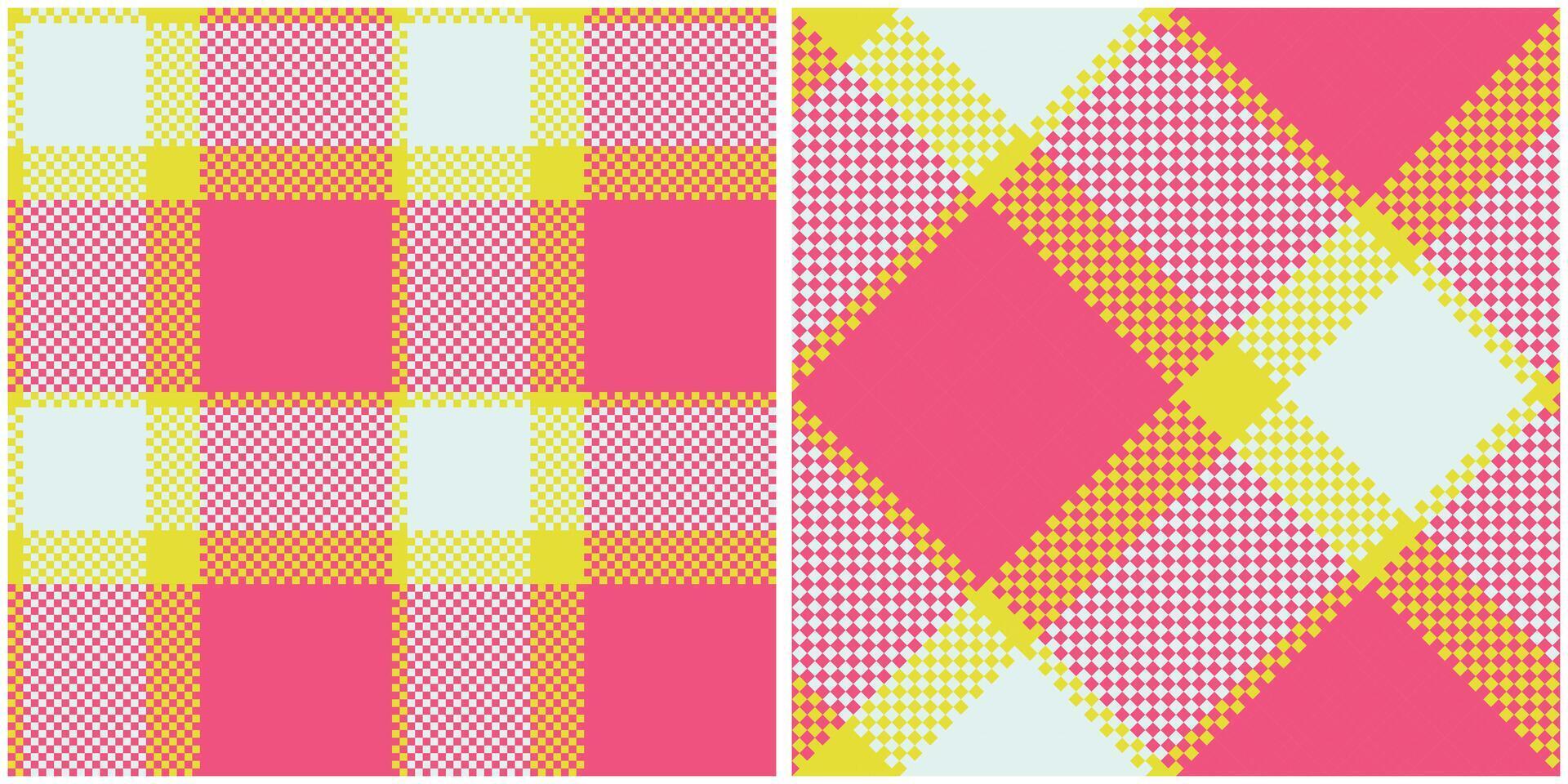 Tartan Plaid Pattern Seamless. Traditional Scottish Checkered Background. Traditional Scottish Woven Fabric. Lumberjack Shirt Flannel Textile. Pattern Tile Swatch Included. vector