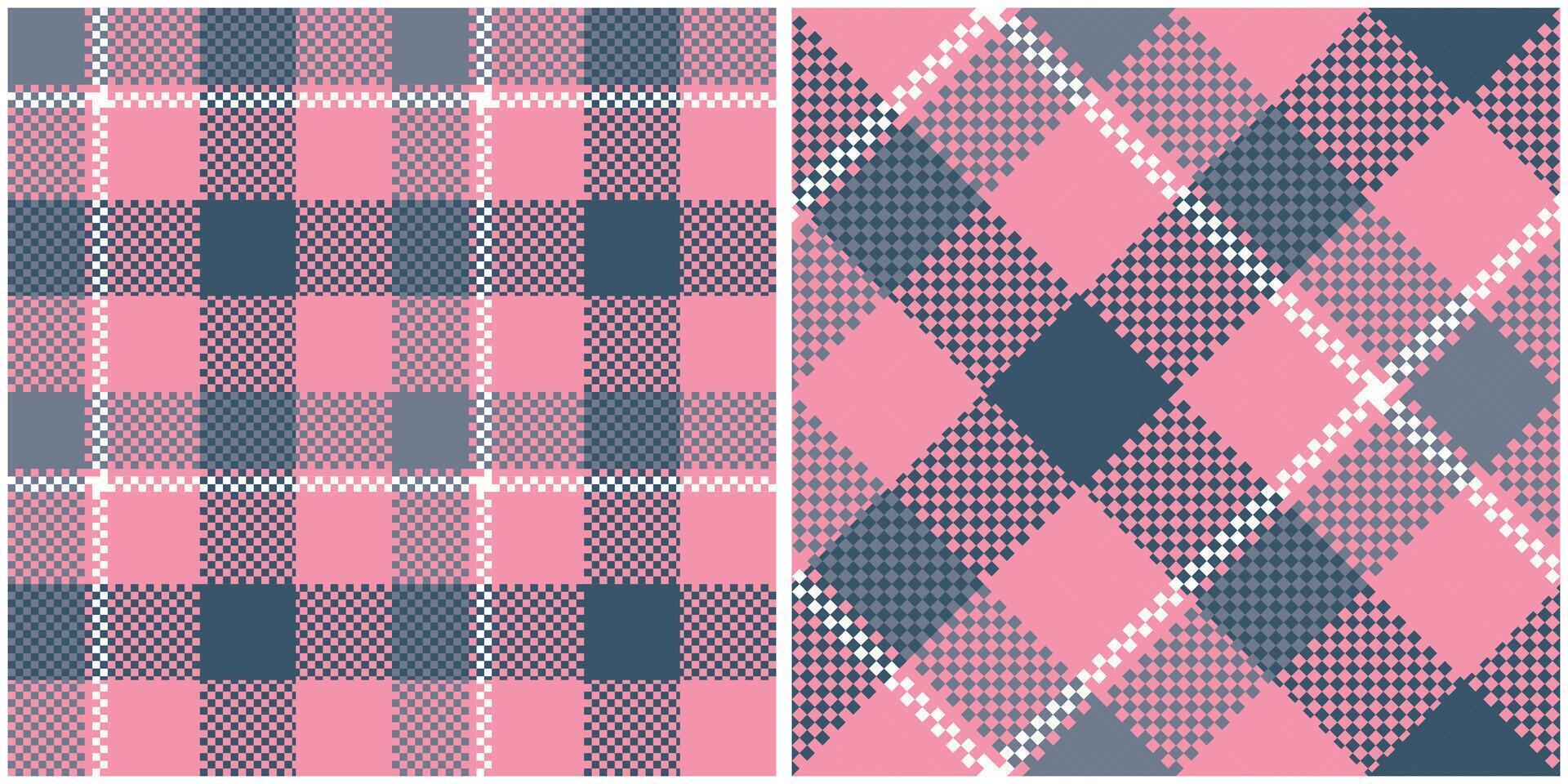 Scottish Tartan Plaid Seamless Pattern, Scottish Tartan Seamless Pattern. Seamless Tartan Illustration Set for Scarf, Blanket, Other Modern Spring Summer Autumn Winter Holiday Fabric Print. vector