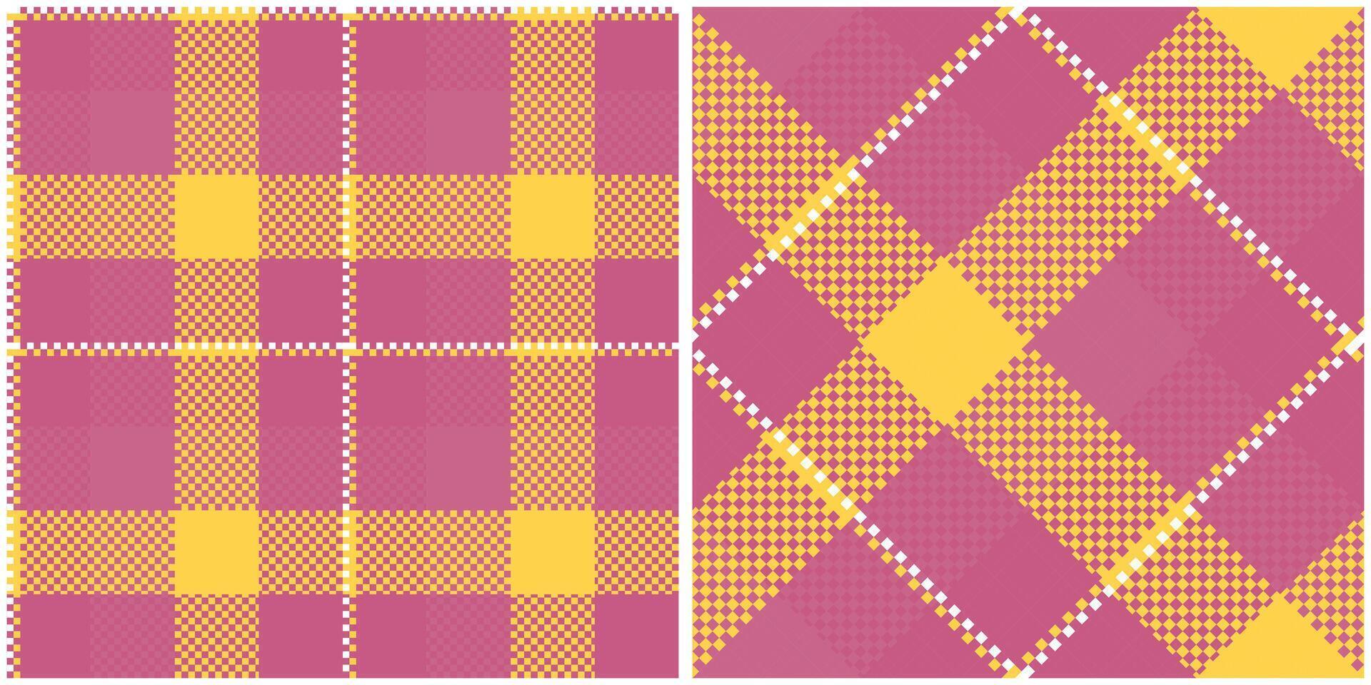 Scottish Tartan Plaid Seamless Pattern, Classic Scottish Tartan Design. Traditional Scottish Woven Fabric. Lumberjack Shirt Flannel Textile. Pattern Tile Swatch Included. vector