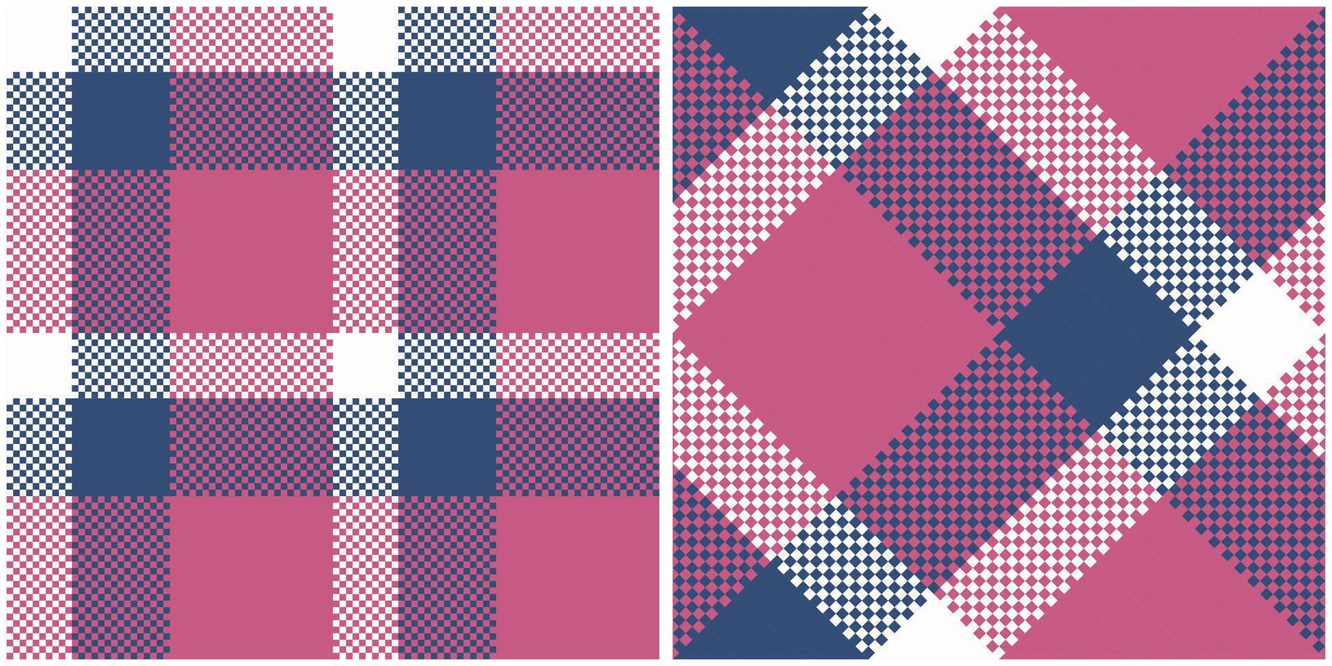 Scottish Tartan Plaid Seamless Pattern, Abstract Check Plaid Pattern. Template for Design Ornament. Seamless Fabric Texture. Illustration vector