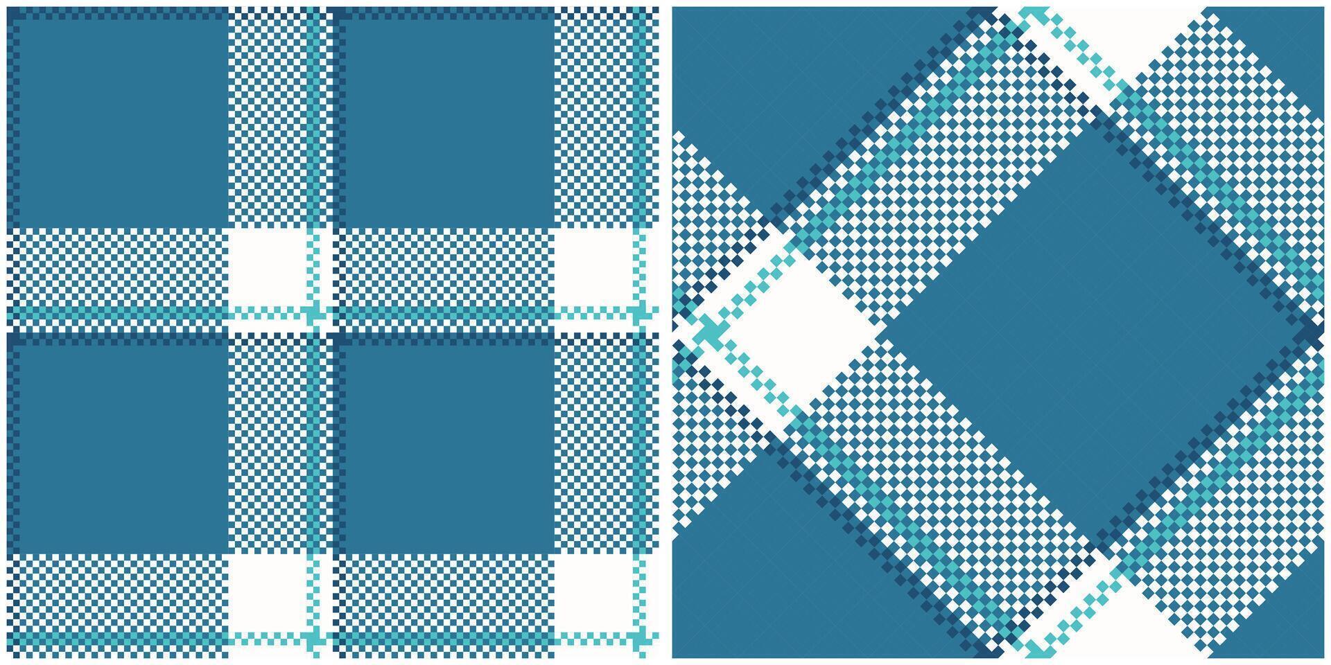 Scottish Tartan Plaid Seamless Pattern, Classic Plaid Tartan. Seamless Tartan Illustration Set for Scarf, Blanket, Other Modern Spring Summer Autumn Winter Holiday Fabric Print. vector