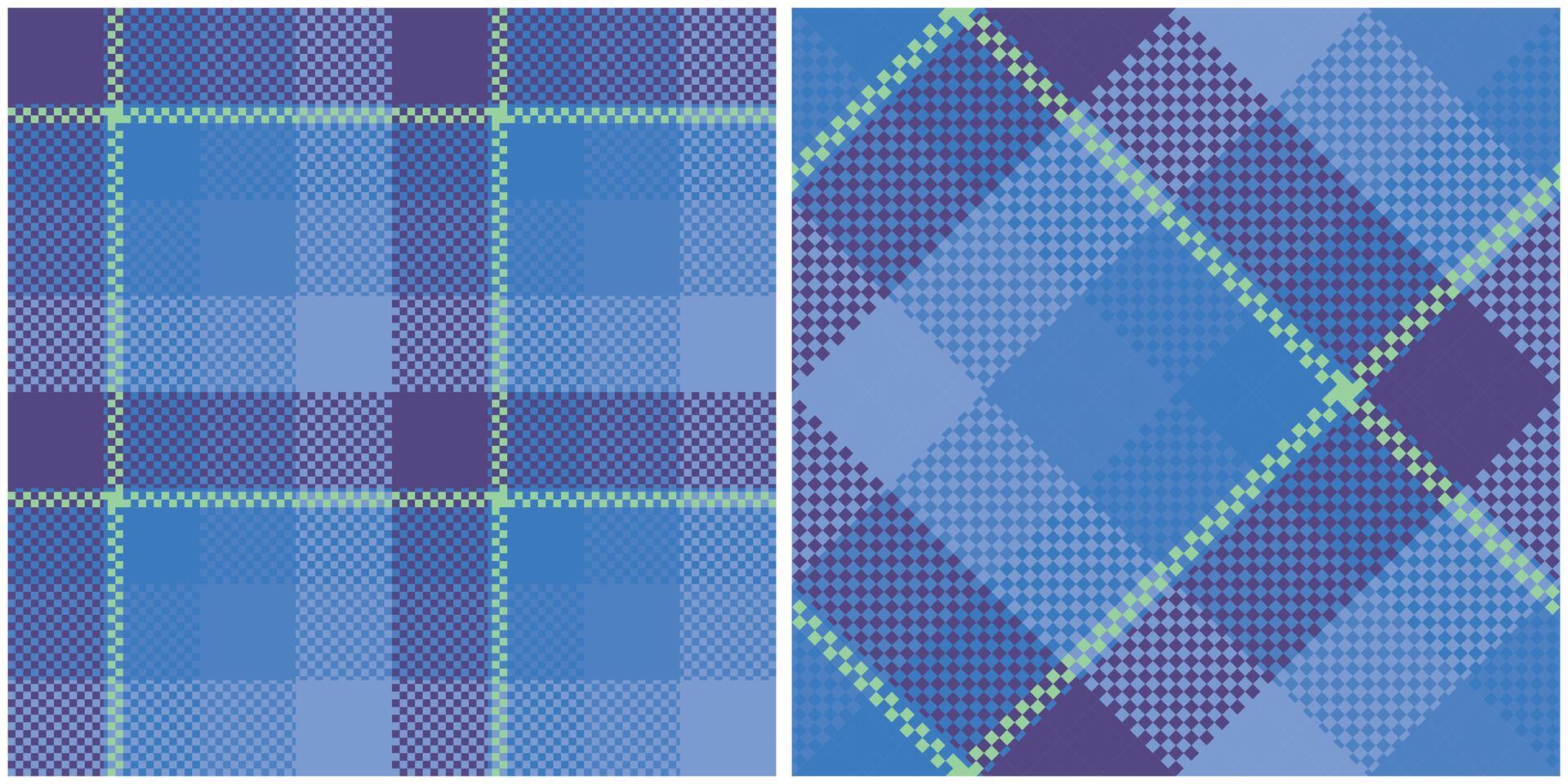 Tartan Plaid Pattern Seamless. Tartan Seamless Pattern. Seamless Tartan Illustration Set for Scarf, Blanket, Other Modern Spring Summer Autumn Winter Holiday Fabric Print. vector