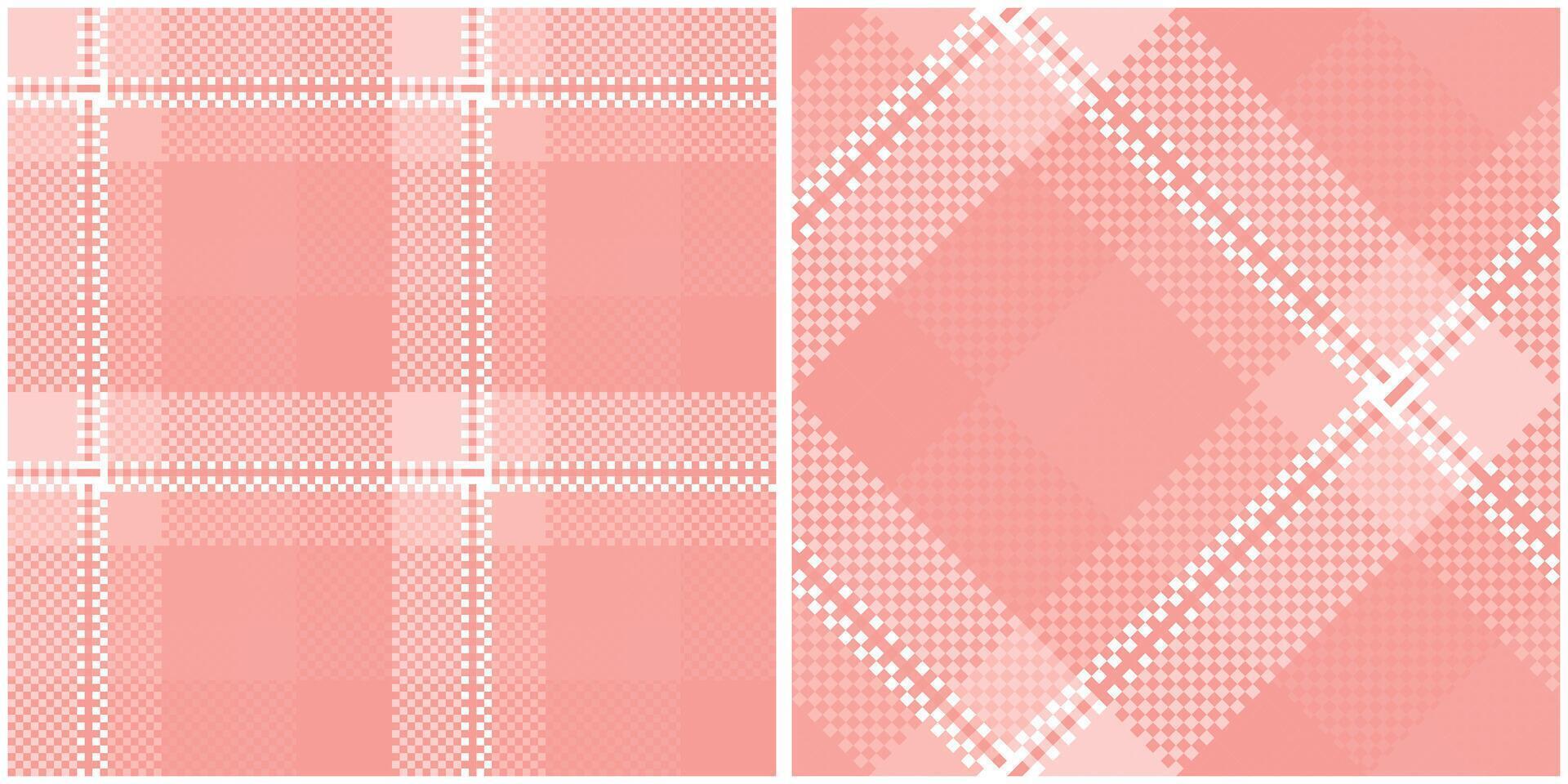 Scottish Tartan Plaid Seamless Pattern, Tartan Plaid Pattern Seamless. Seamless Tartan Illustration Set for Scarf, Blanket, Other Modern Spring Summer Autumn Winter Holiday Fabric Print. vector