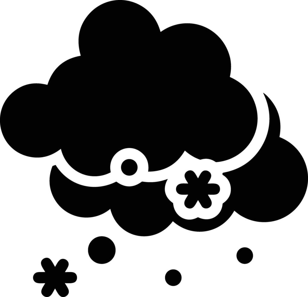 Cloud icon symbol image. Illustration of the hosting storage vector