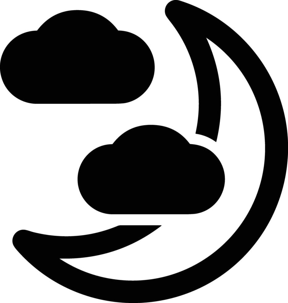 Cloud icon symbol image. Illustration of the hosting storage vector