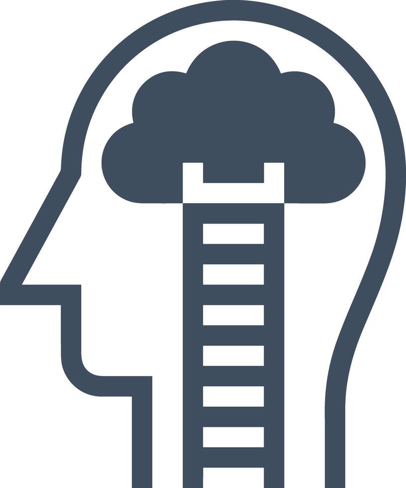 Cloud icon symbol image. Illustration of the hosting storage vector