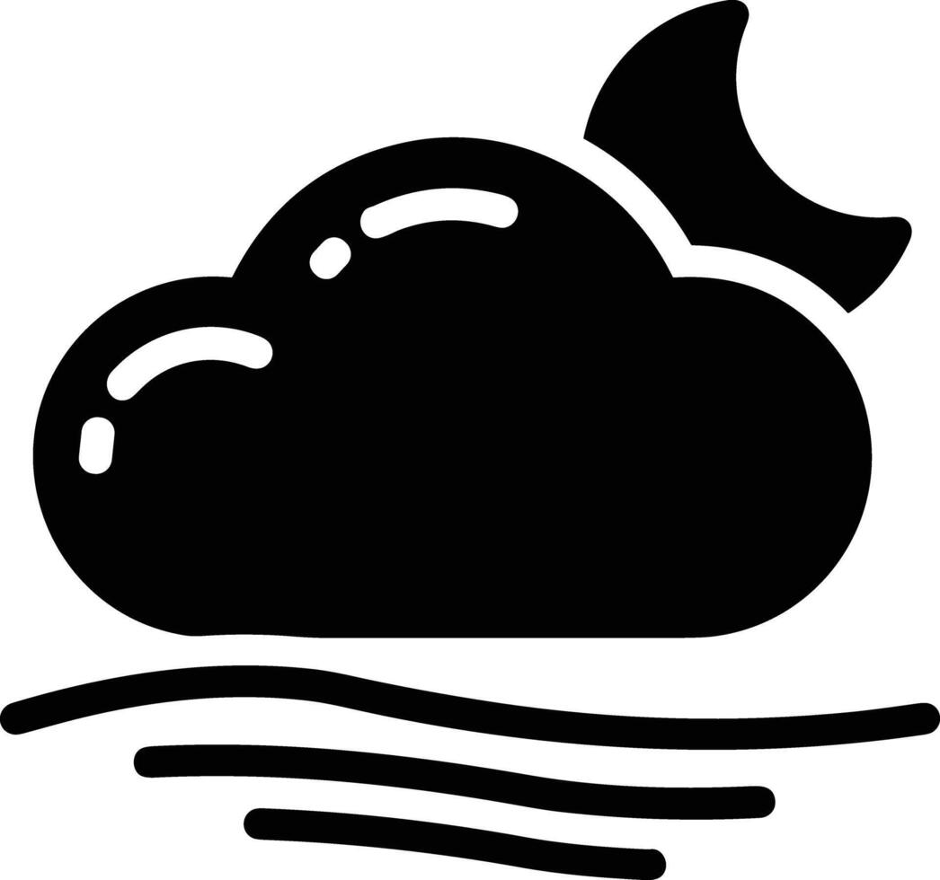 Cloud icon symbol image. Illustration of the hosting storage vector