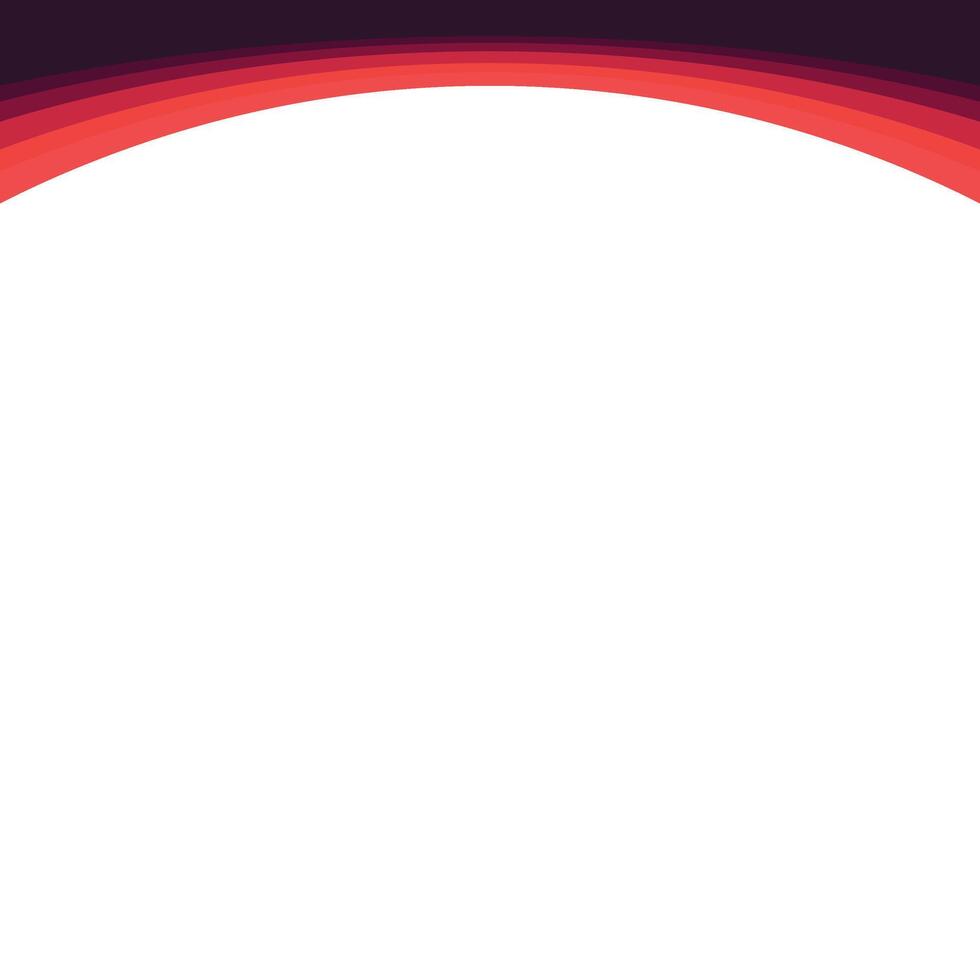 Modern Wavy Header vector
