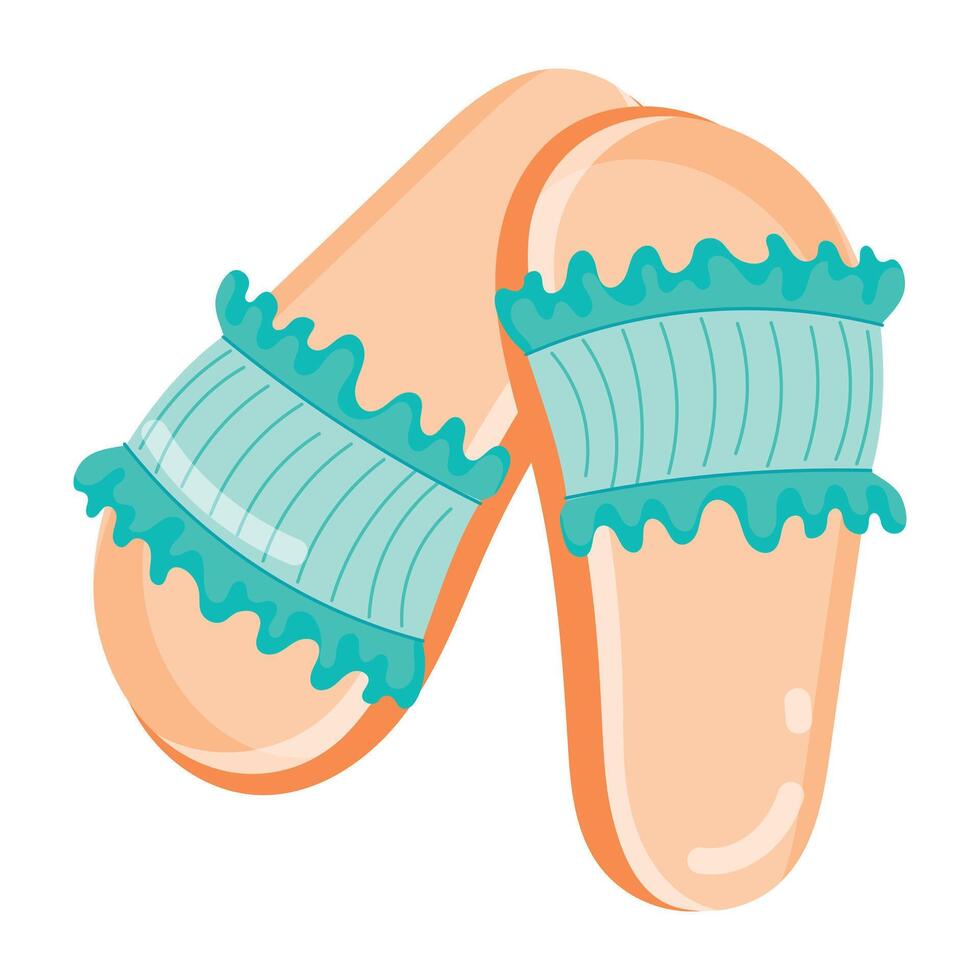 Summer Fashion Flat Stickers vector
