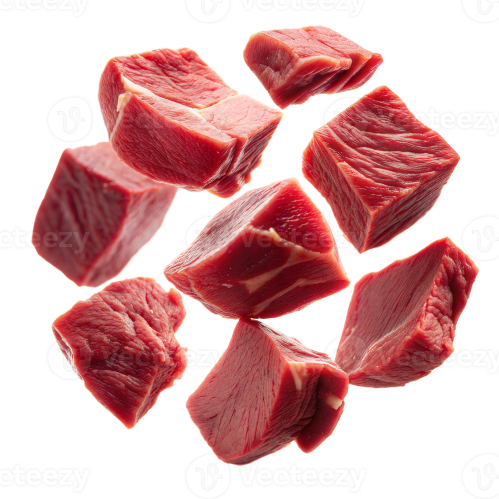 A close up of a pile of meat with the pieces separated png