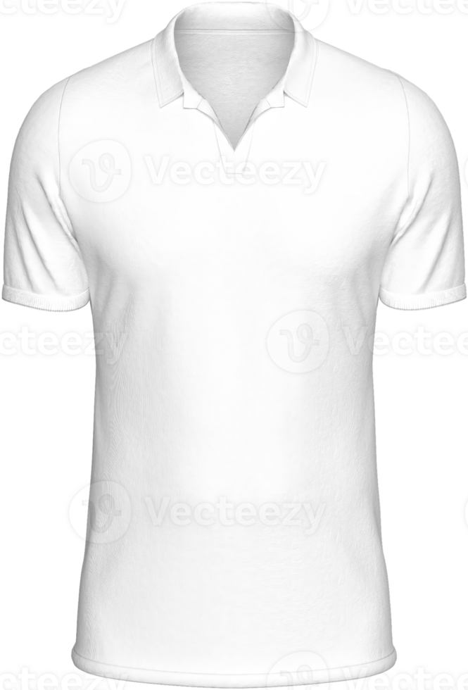 Mockup Template Jersey Football T Shirt Soccer Front Facing View 3D Rendering on transparent background cutout for artwork graphic design. png