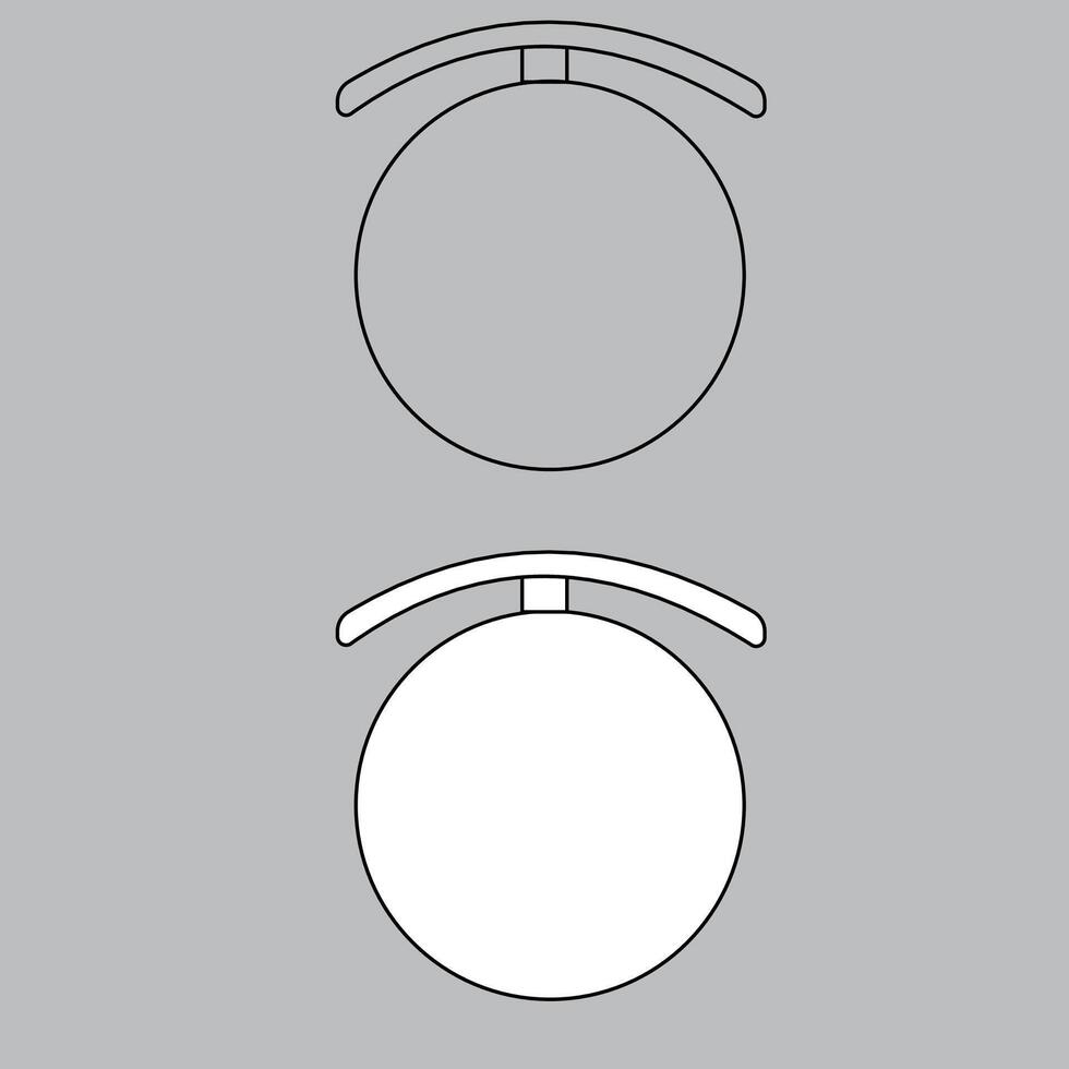 Top view chair icon for house plan design. chair icon outline. chair icon outline vector