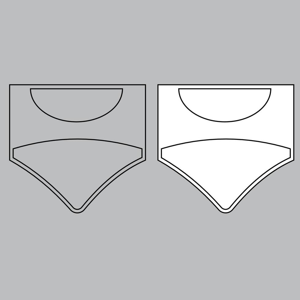 Top view urinal icon for house plan design. urinal icon outline. urinal icon outline vector