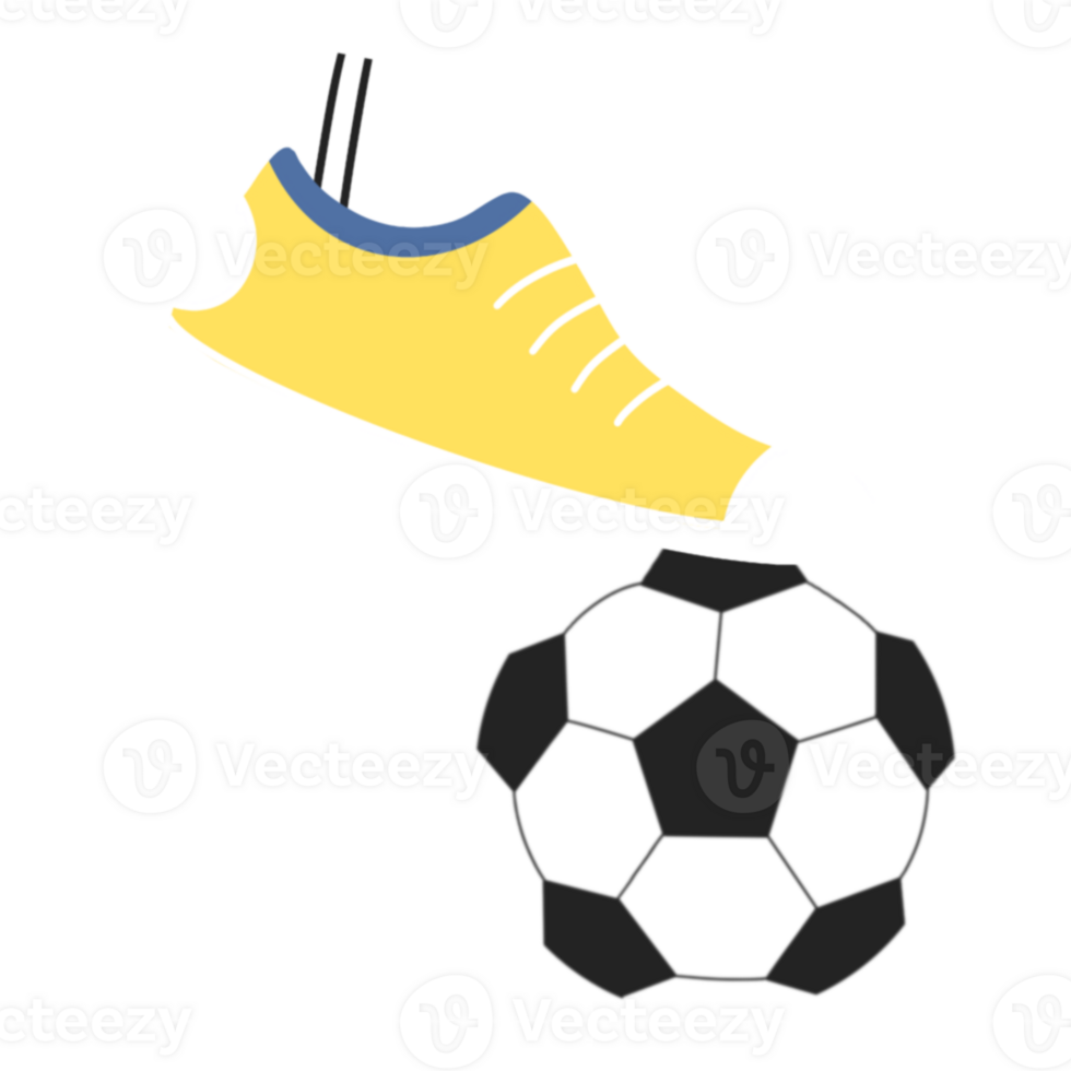 Soccer player illustration png