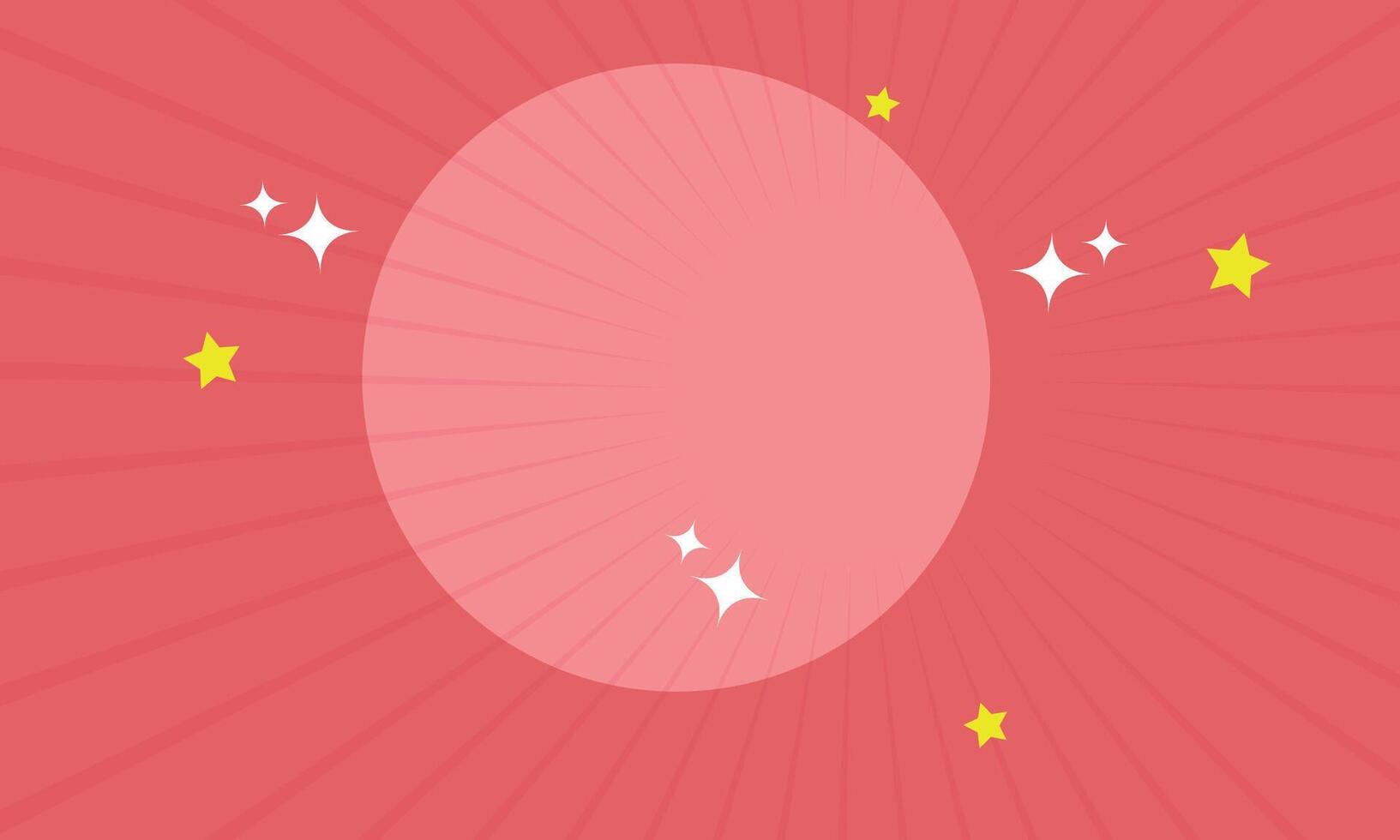 Comic style background in flat design vector