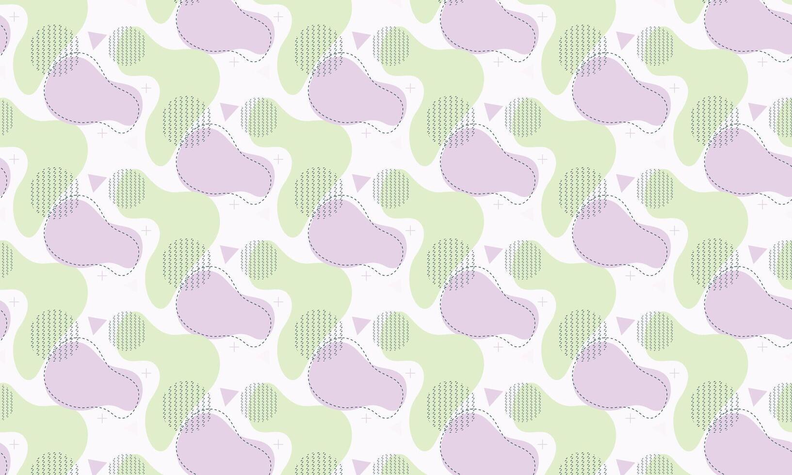 Flat abstract doodle pattern design background vector