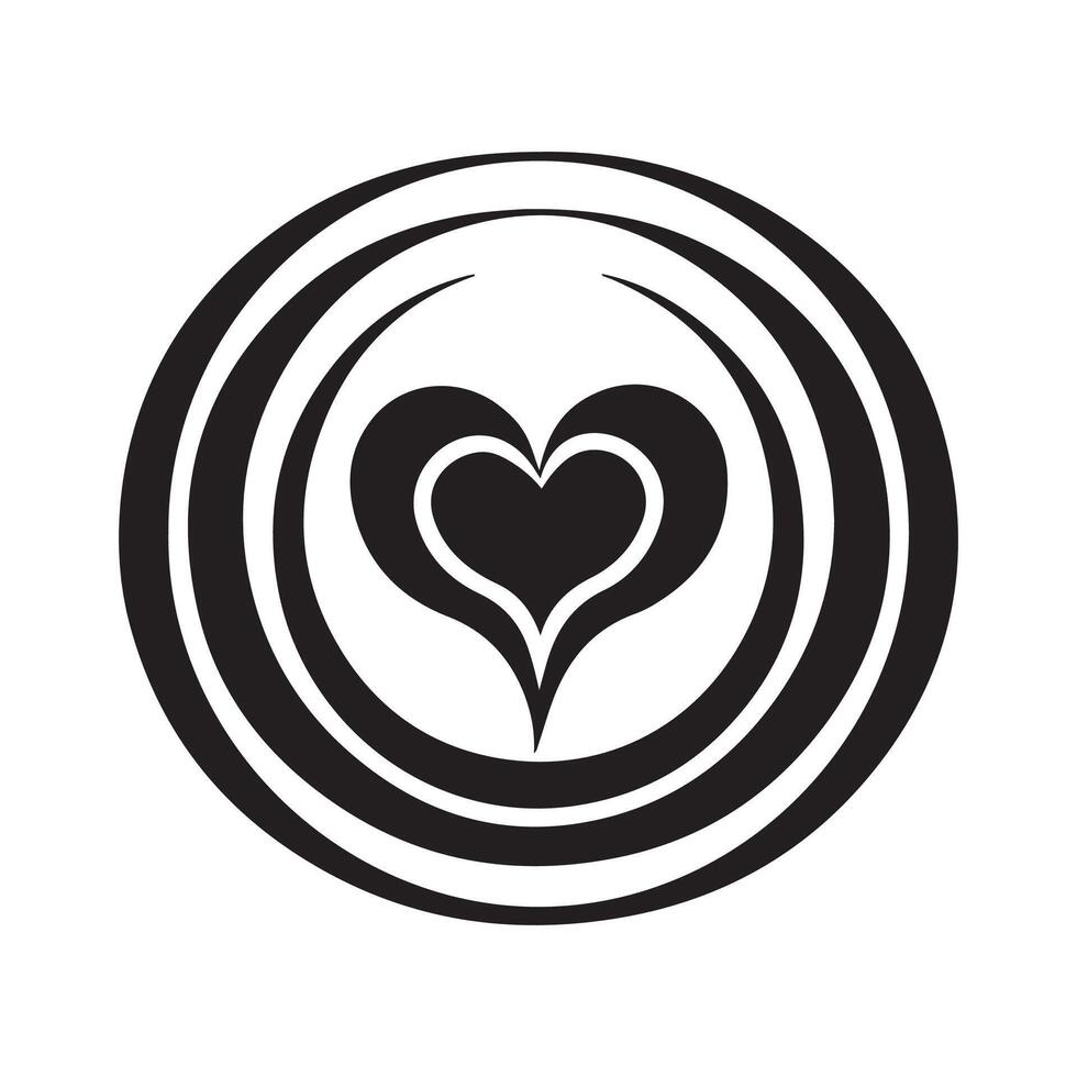 Heart Logo Design Stock Image. Illustration of Heart logos vector